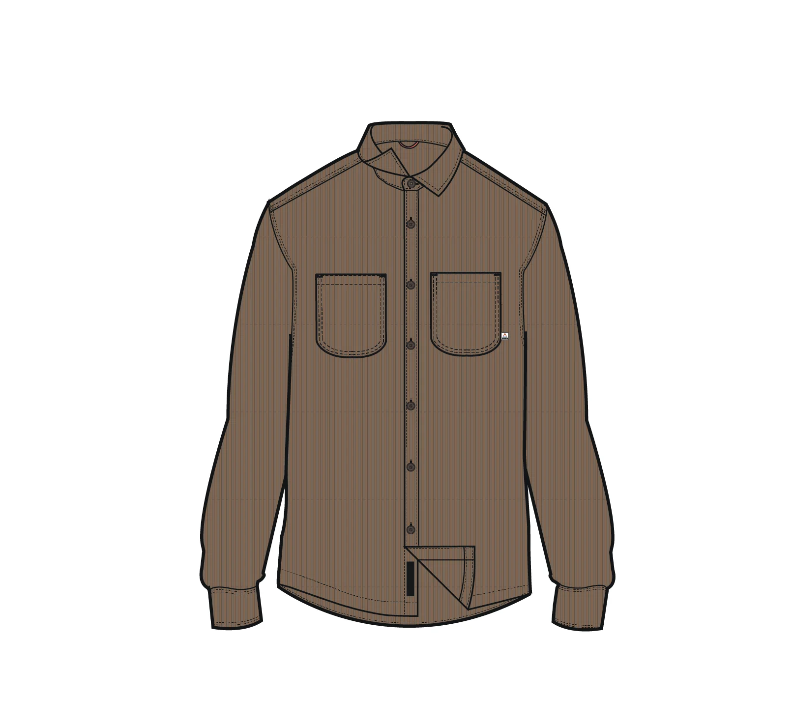 Backcountry Cord Shirt - Toffee - Image 10