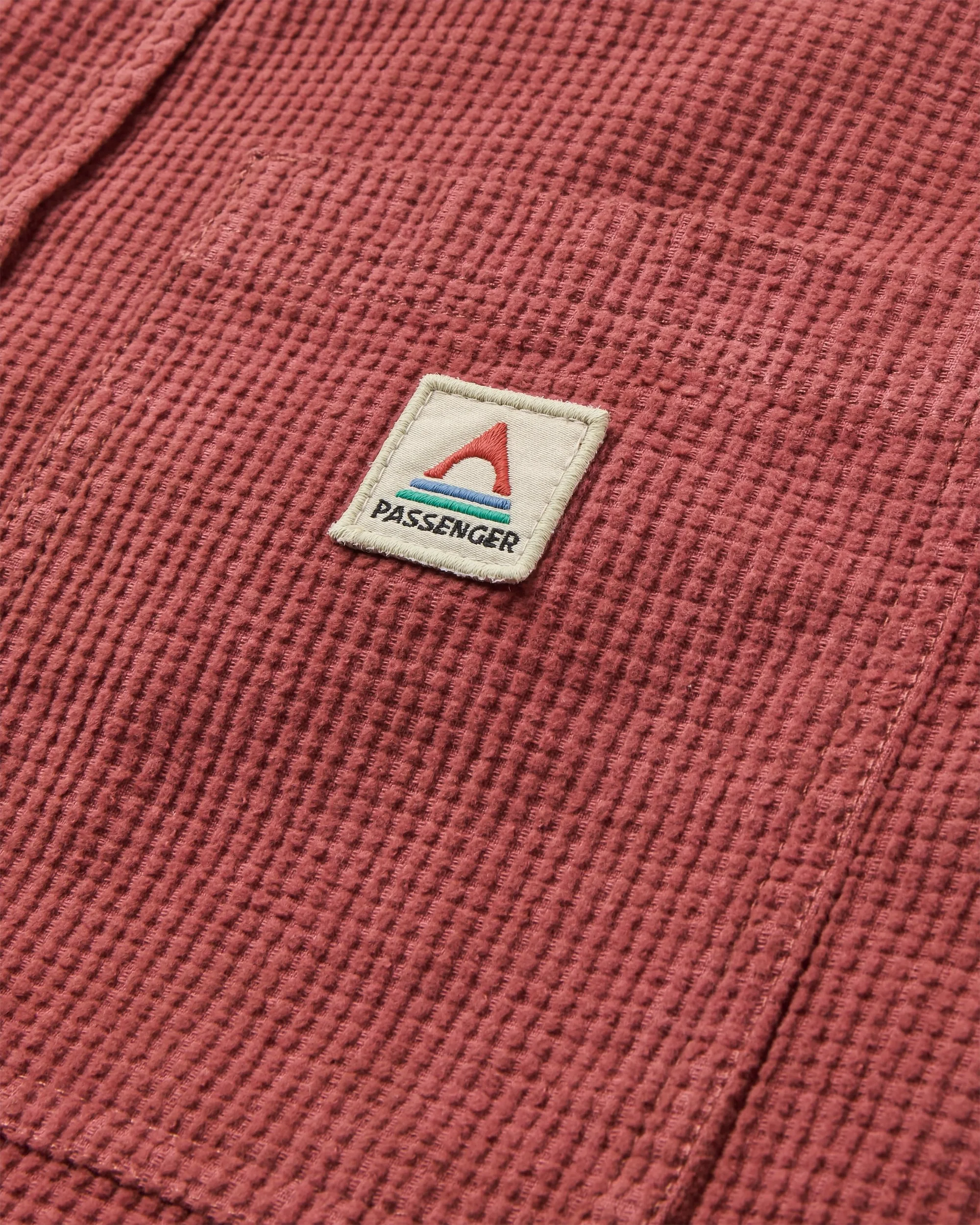 Backcountry Grid Cord Shirt - Redwood - Image 2