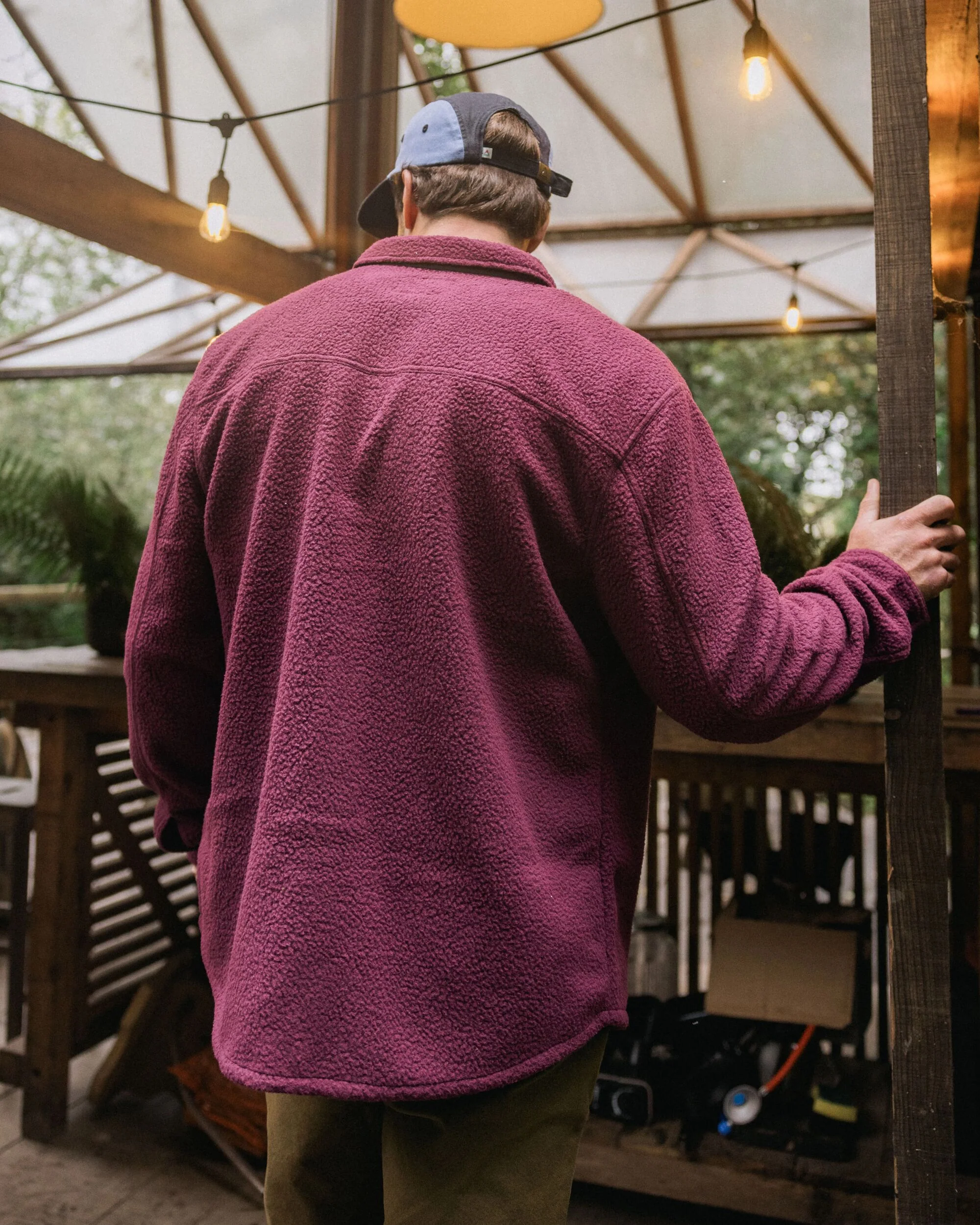 Backcountry Sherpa Fleece Shirt - Fig - Image 3