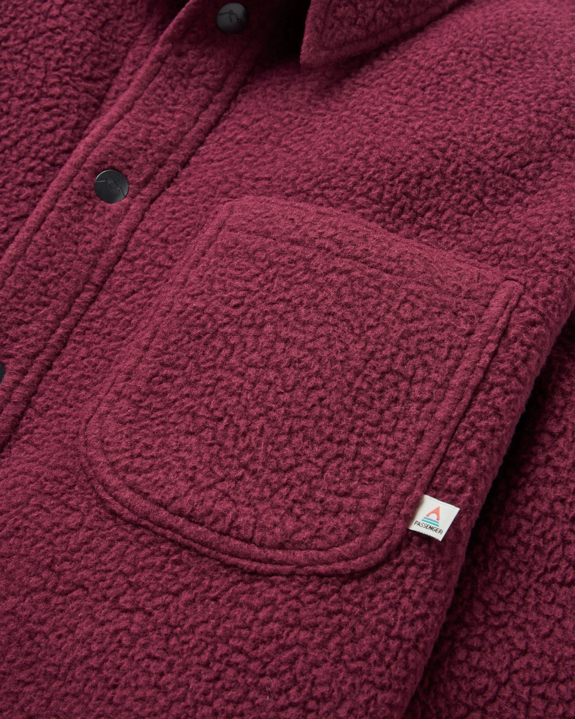 Backcountry Sherpa Fleece Shirt - Fig - Image 5