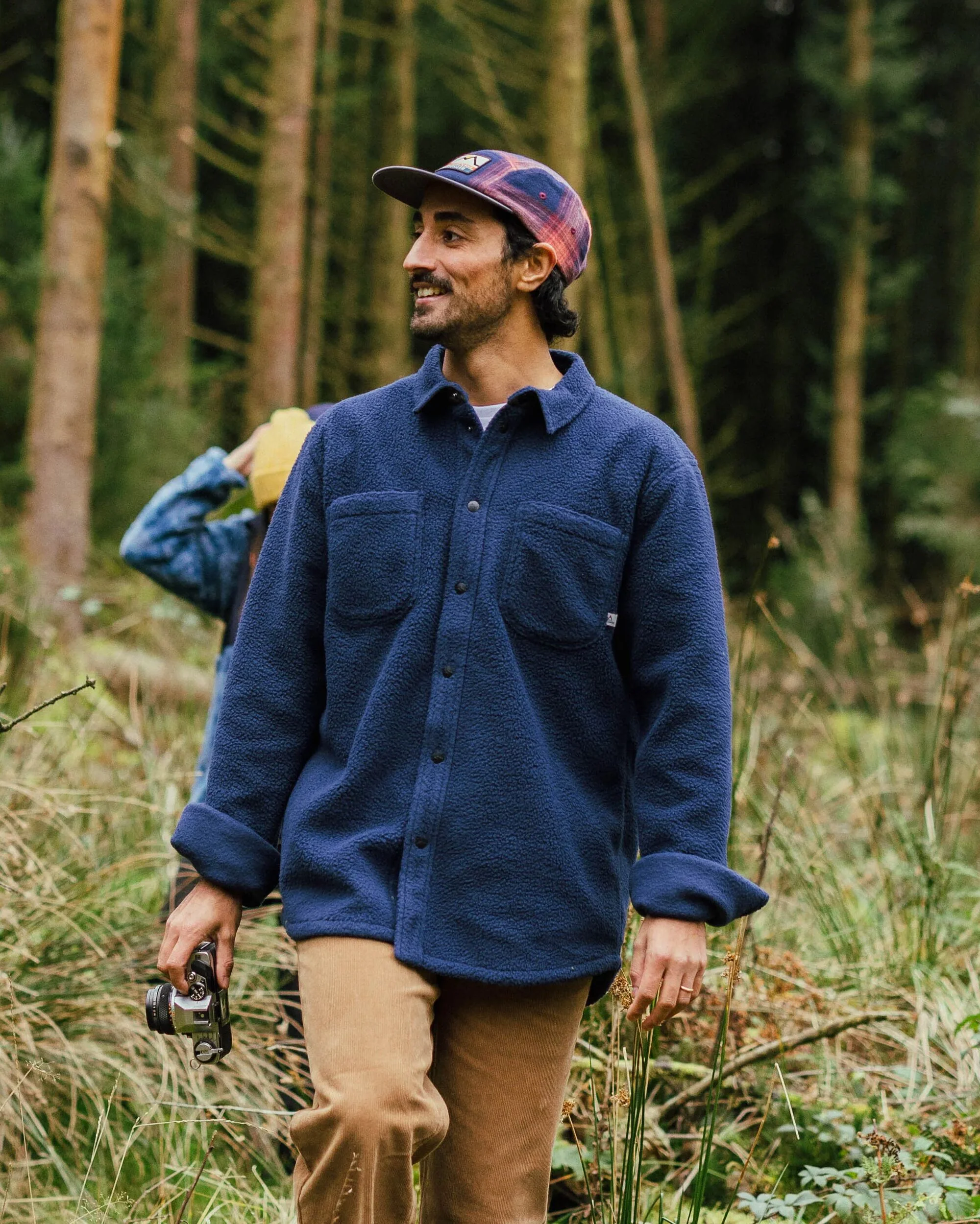 Backcountry Sherpa Fleece Shirt - Rich Navy - Image 3