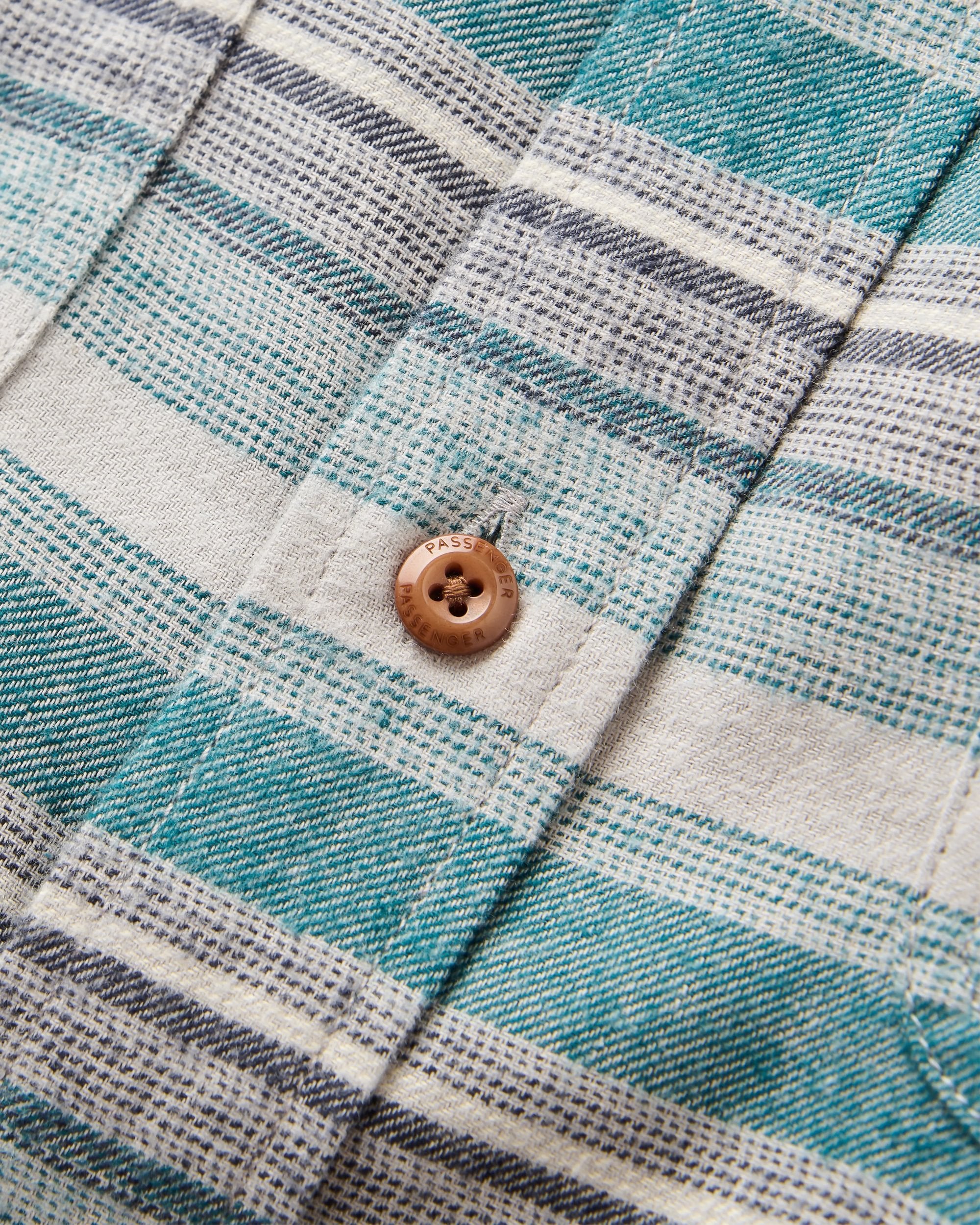 Backcountry Stripe Light Shirt - Grey Marl/Mediterranean Stripe - Image 5