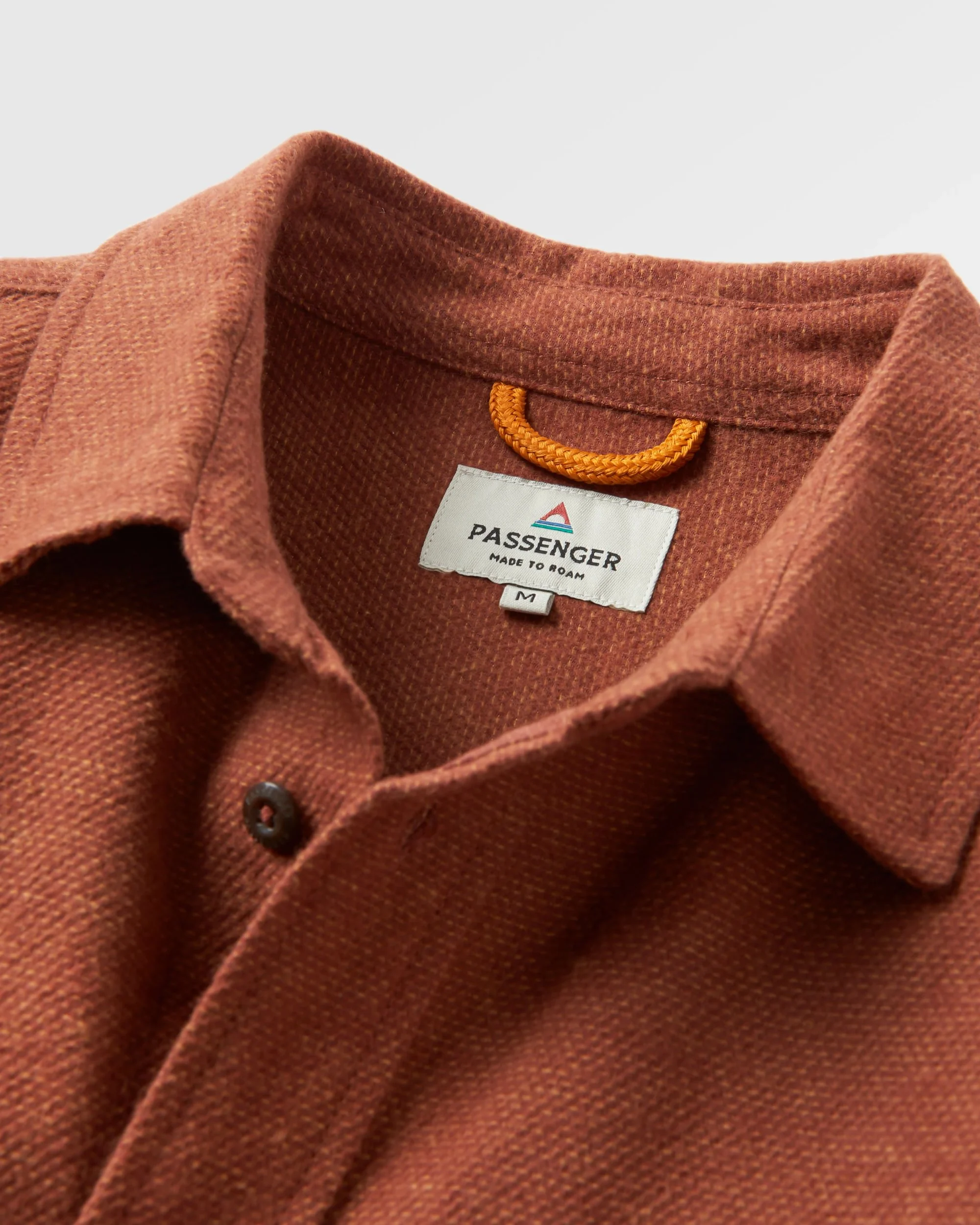 Backcountry Flannel Shirt - Cappuccino/Dusty Ochre - Image 5