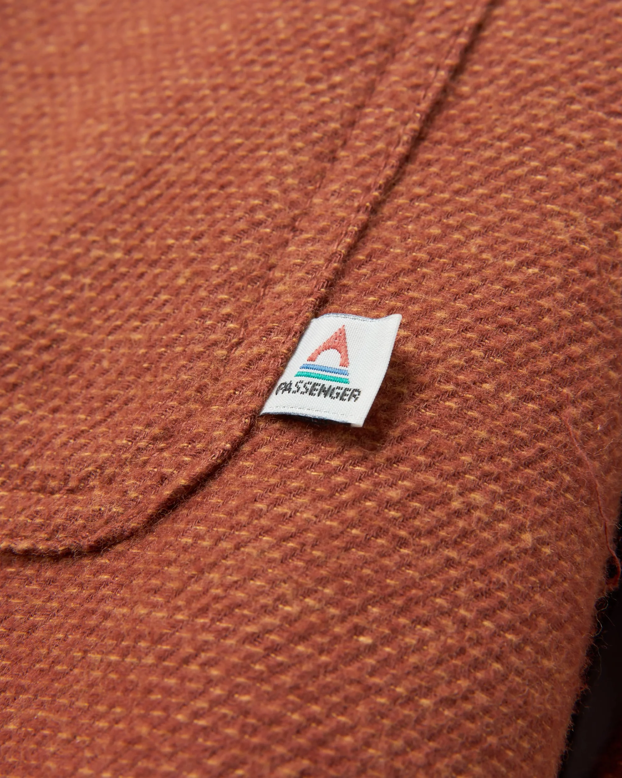 Backcountry Flannel Shirt - Cappuccino/Dusty Ochre - Image 6