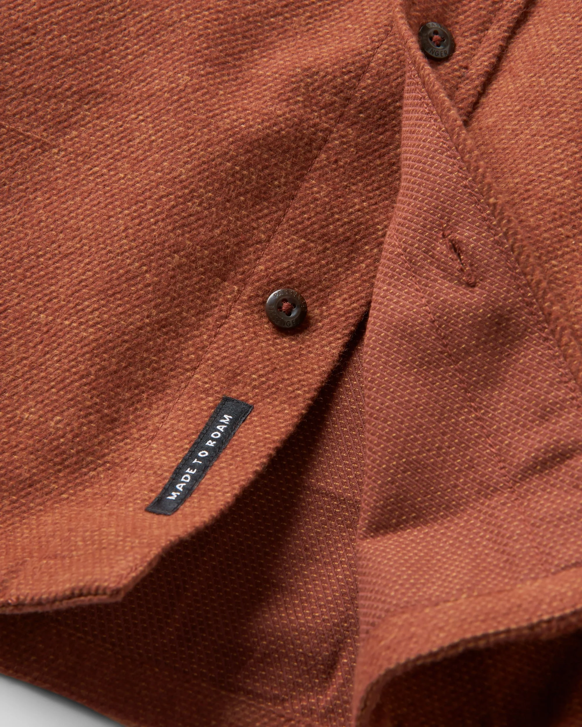 Backcountry Flannel Shirt - Cappuccino/Dusty Ochre - Image 7