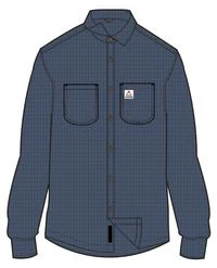 Backcountry Flannel Shirt - Rich Navy/Birch - Image 10