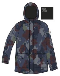 Baltic Insulated Jacket - Sycamore Pattern - Image 13