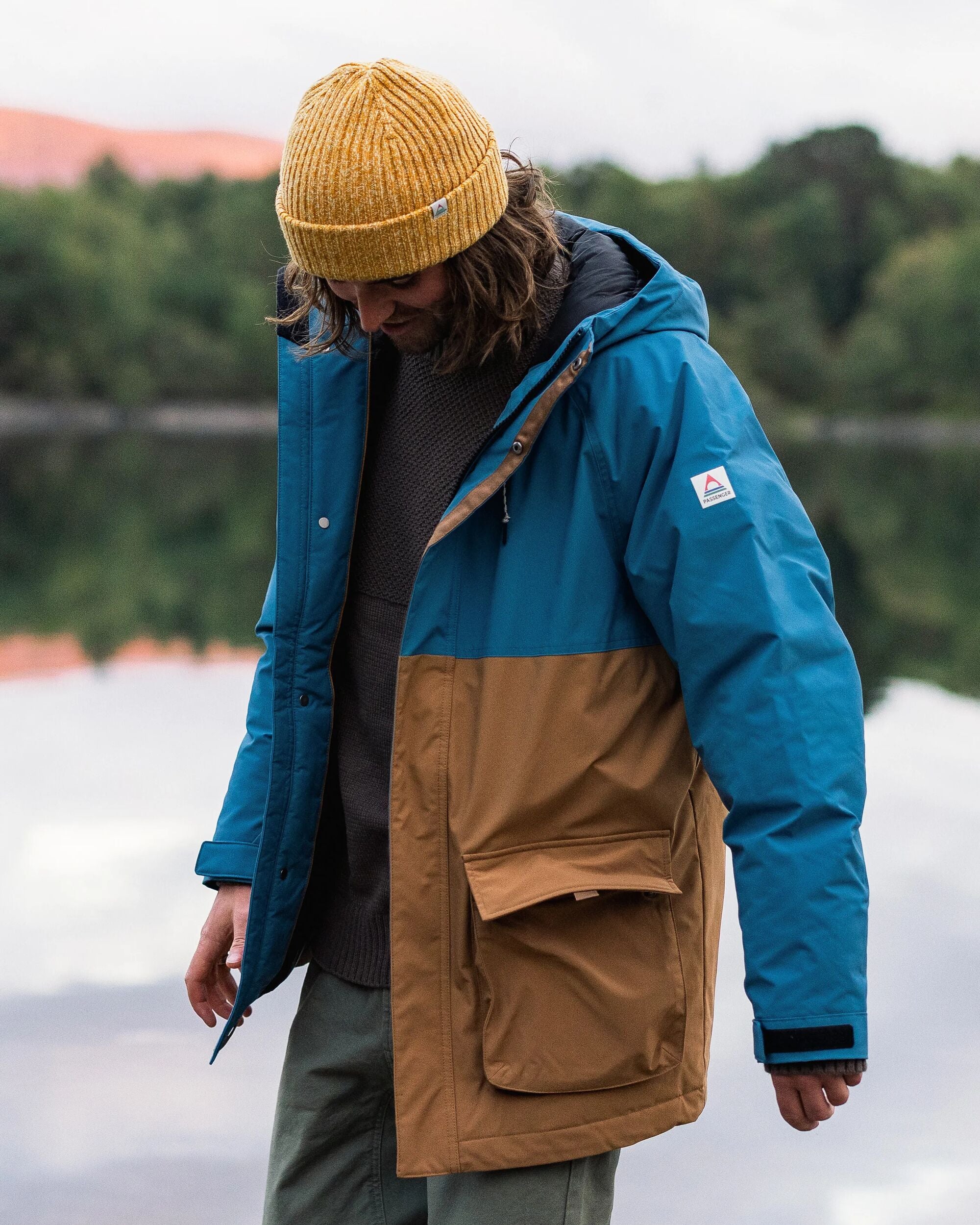 Baltic Insulated Parka - Toffee/Blue Steel - Image 4
