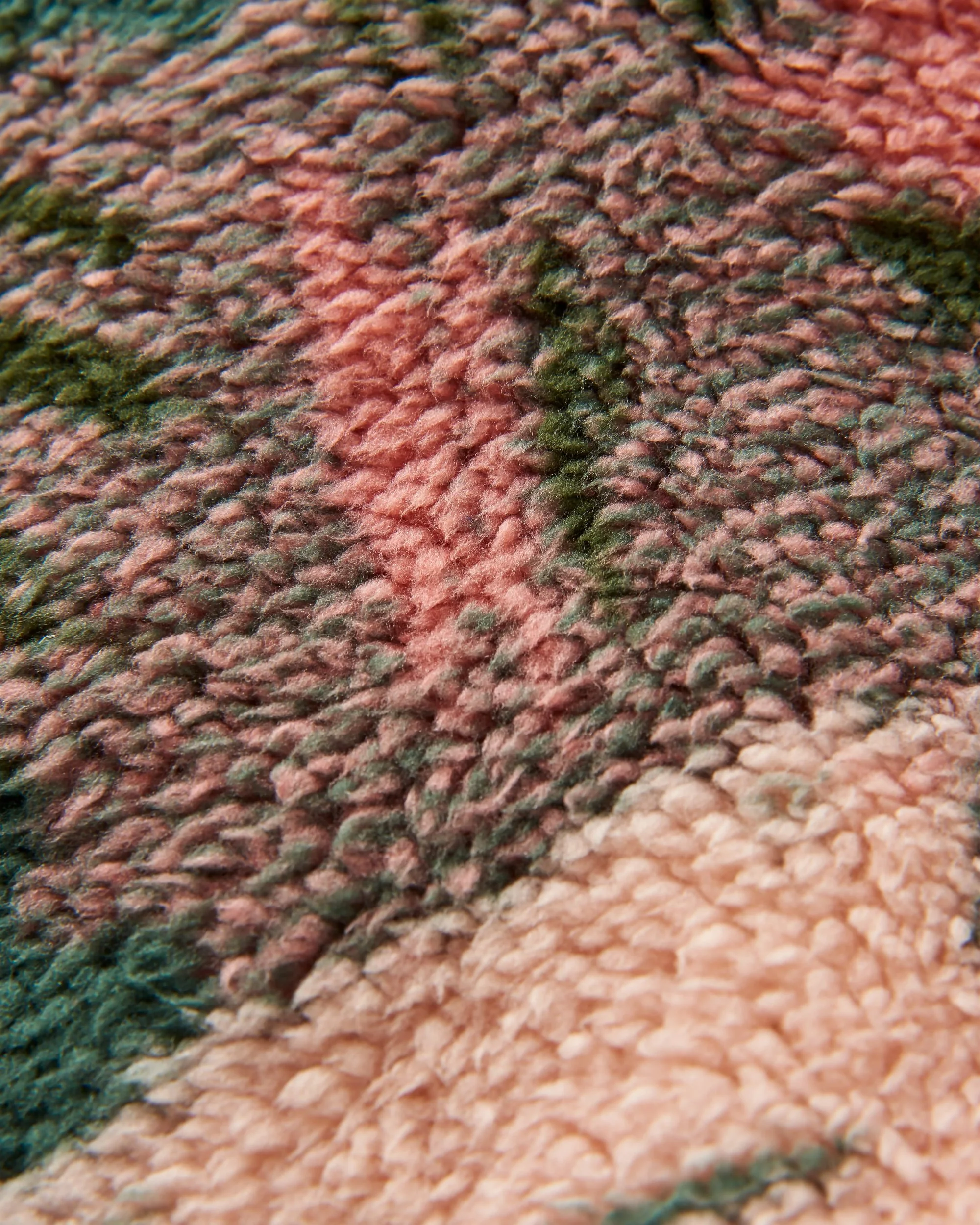 Beaumont Sherpa Hooded Fleece - Abstract Mountain Fir Tree - Image 5
