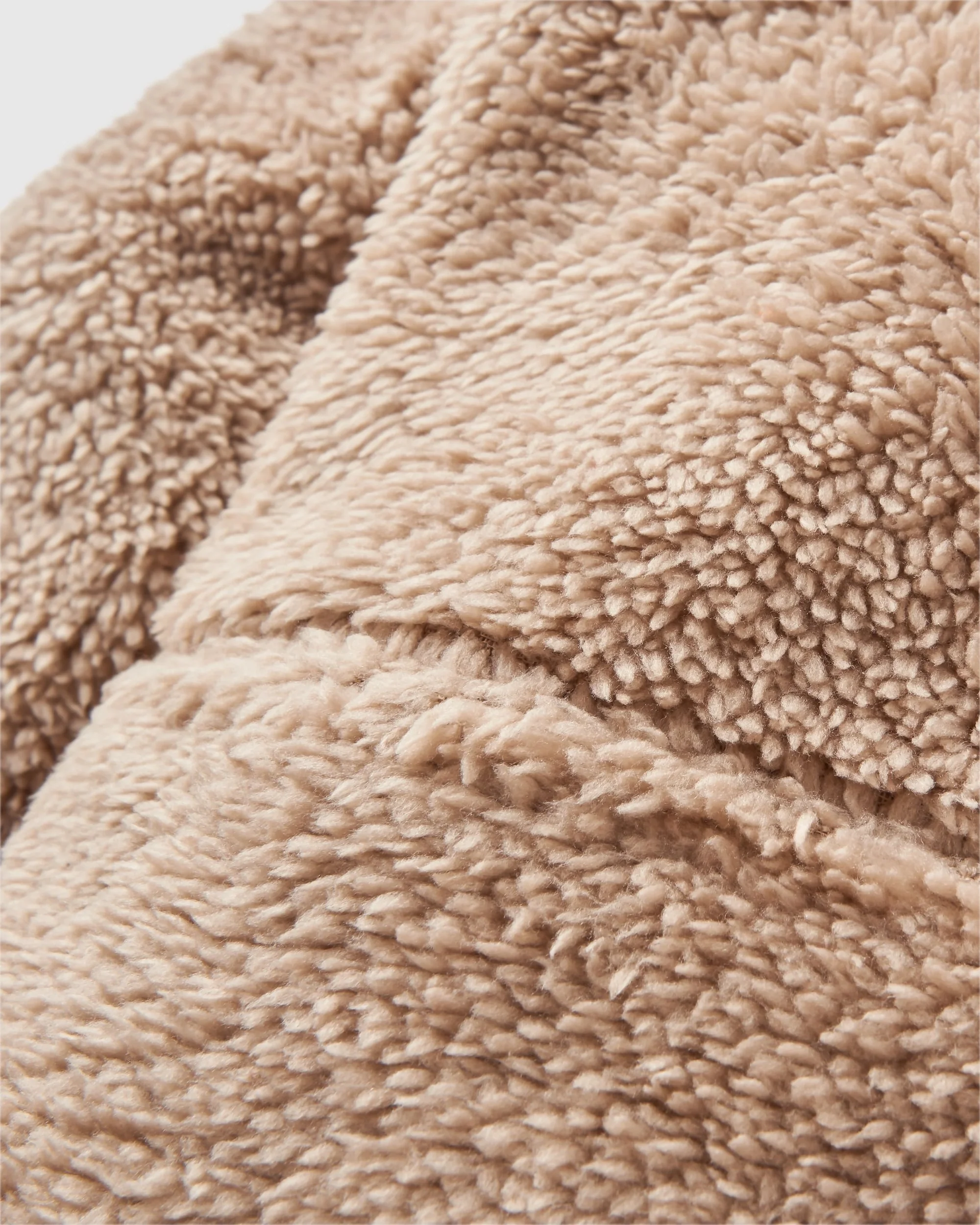Beaumont Sherpa Hooded Fleece - Simply Taupe - Image 6