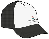 Beechey Snapback Trucker Cap - Black/ White - Image 9