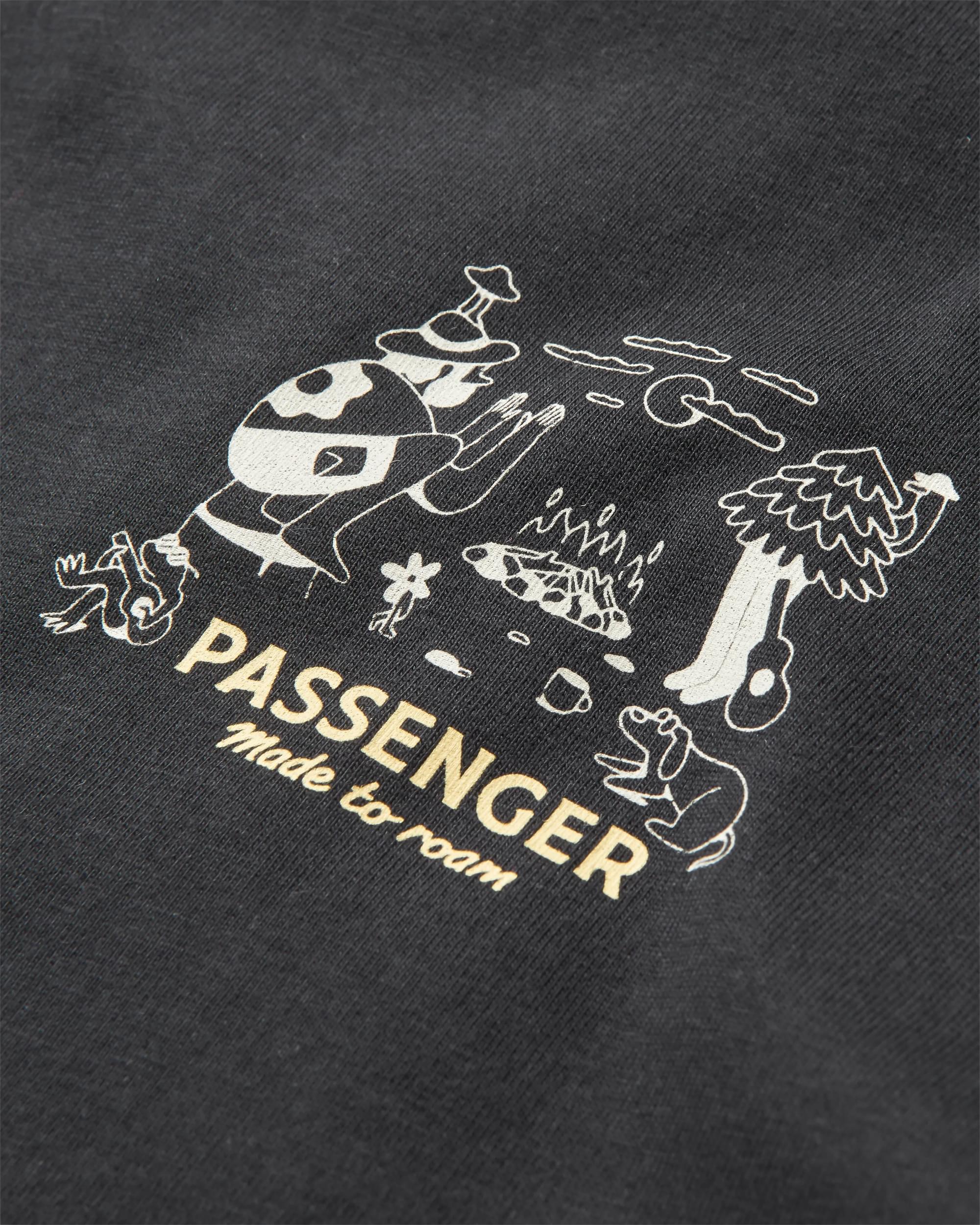 Better Outside Organic Relaxed Fit T-Shirt - Black - Image 7