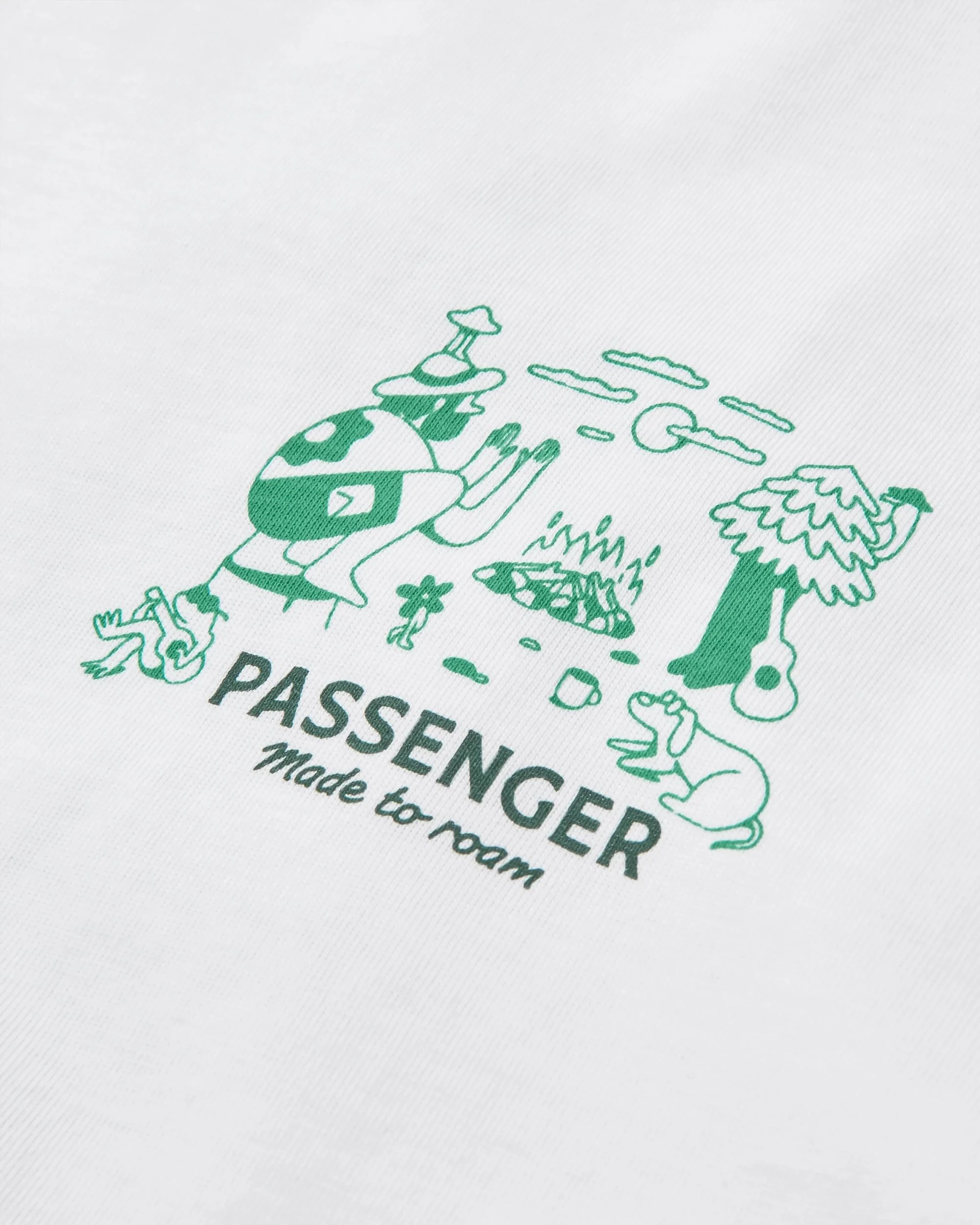 Better Outside Organic Relaxed Fit T-Shirt - White - Image 8