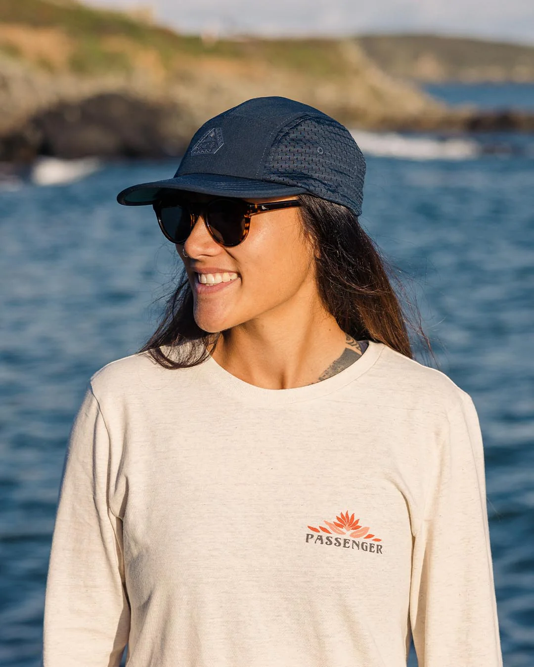 Beyond 5 Panel Cap - Deep Navy - Image 5