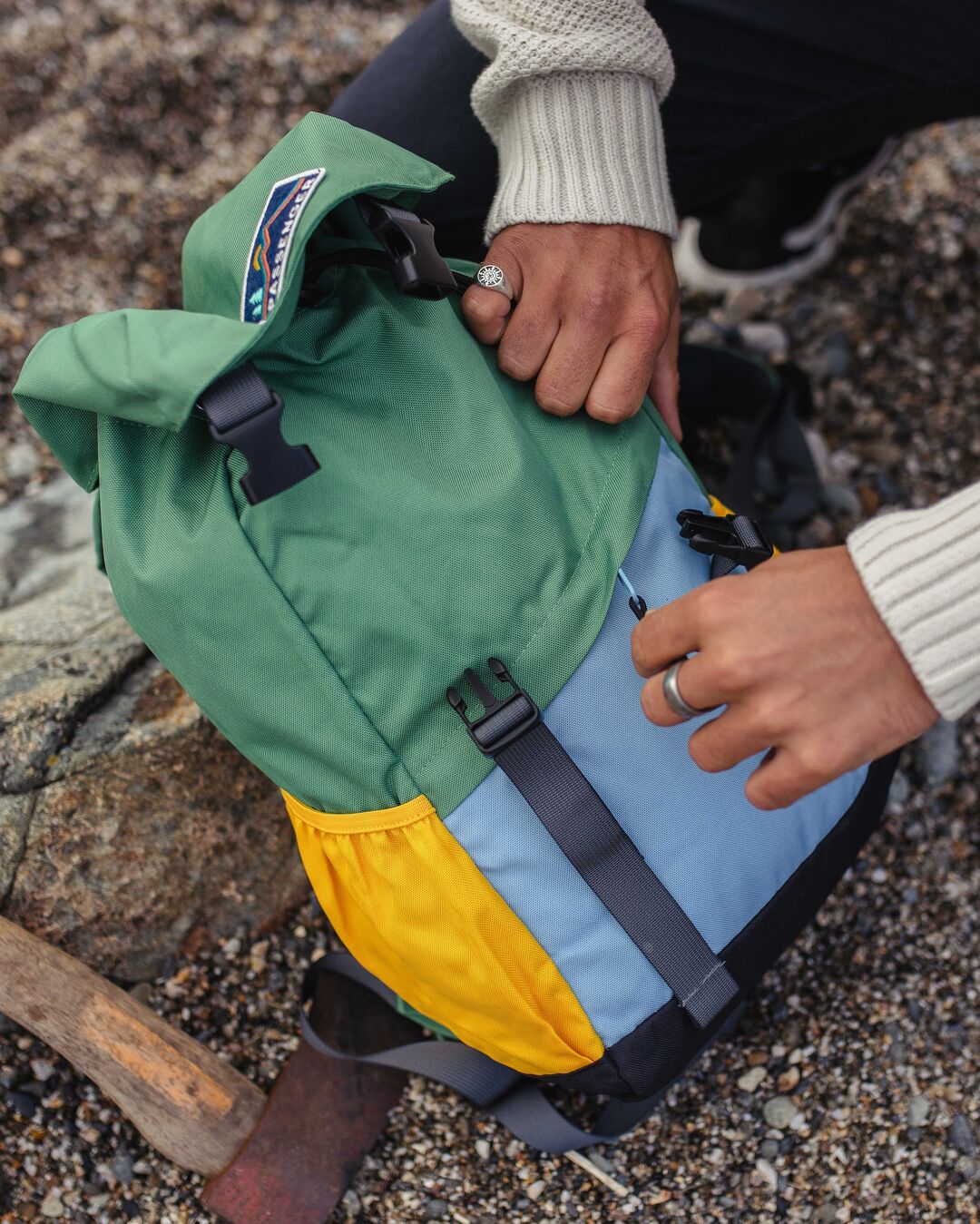 Boondocker 18L Polyester Backpack - Laurel Green - Image 8