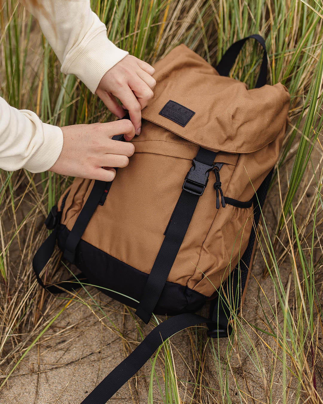 Boondocker 18L Polyester Backpack - Golden Brown - Image 5