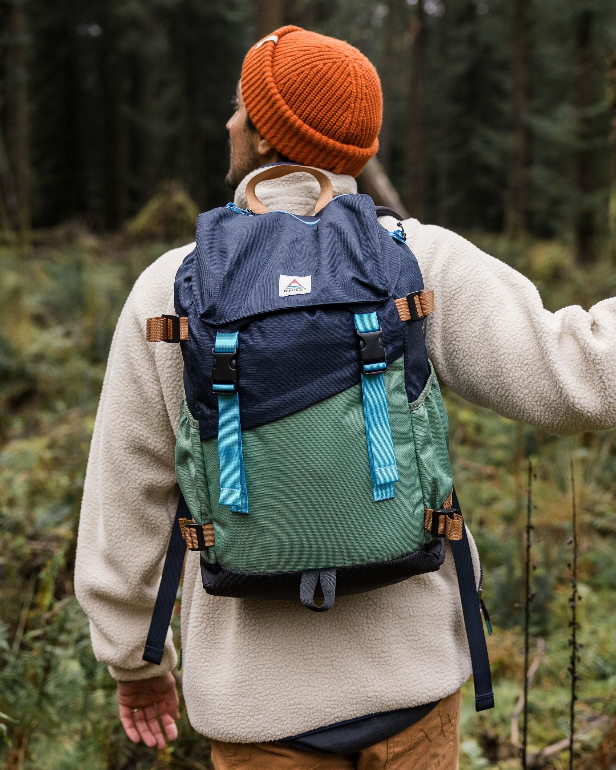 Boondocker 26L Backpack - Deep Navy/Laurel Green - Image 4