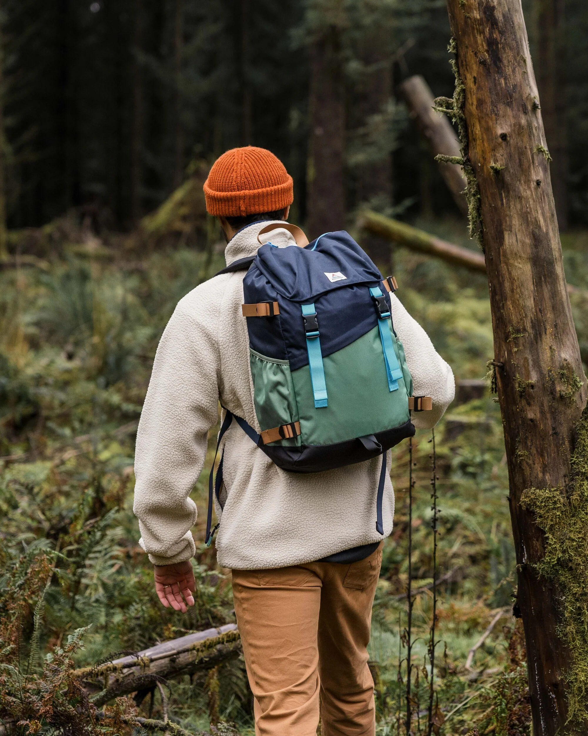 Boondocker 26L Backpack - Deep Navy/Laurel Green - Image 7
