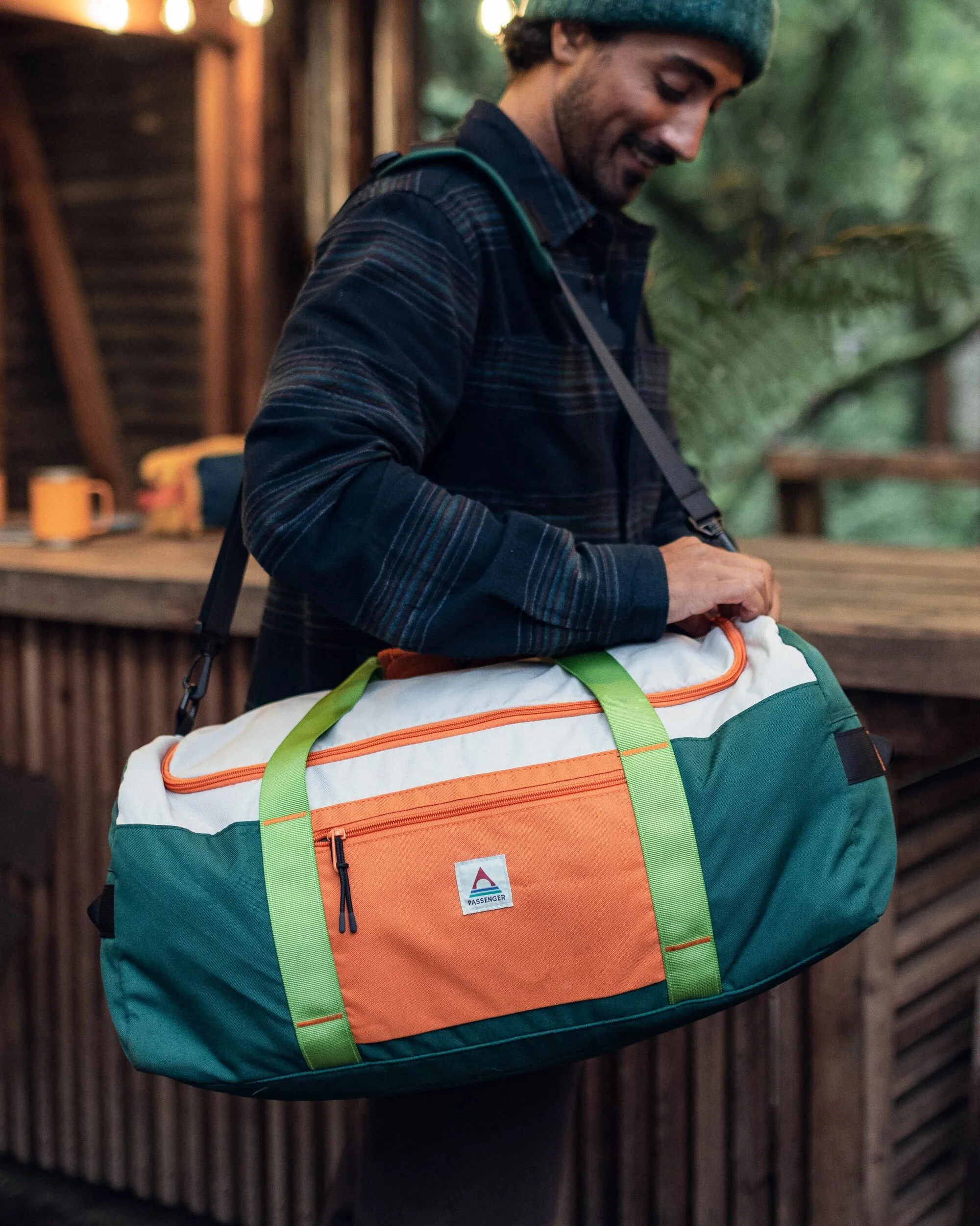 Boondocker 30L Duffel - Rain Forest Orange Multi - Image 3