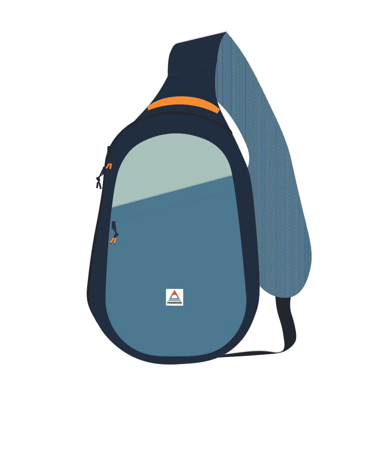 Boondocker Sling 8L - Rich Navy/Surf Spray/Moonlight Blue - Image 11
