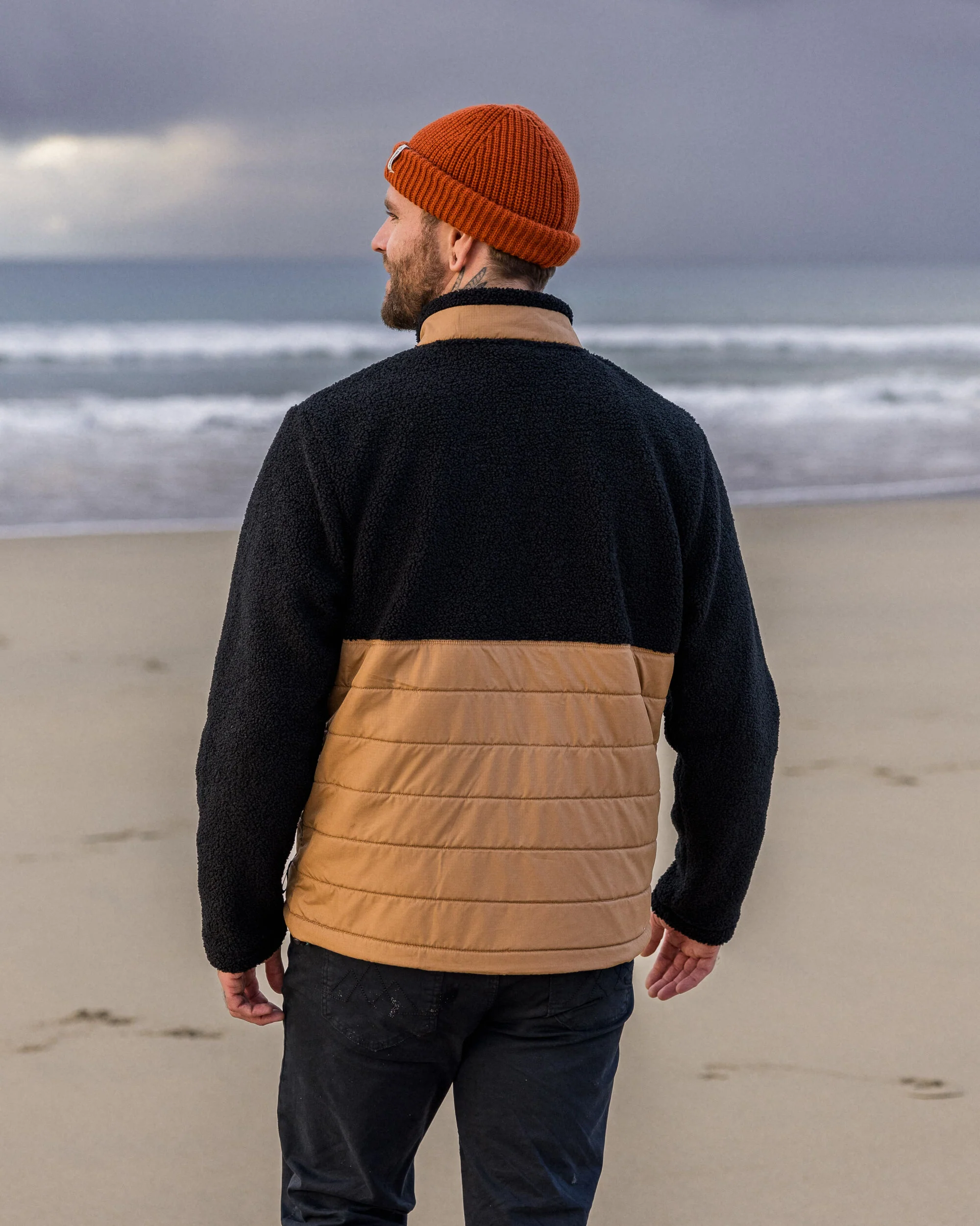 Born Explorer Polar-Lined Sherpa Fleece - Black - Image 6