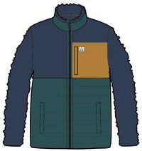 Born Explorer Polar-Lined Sherpa Fleece - Dark Denim - Image 14