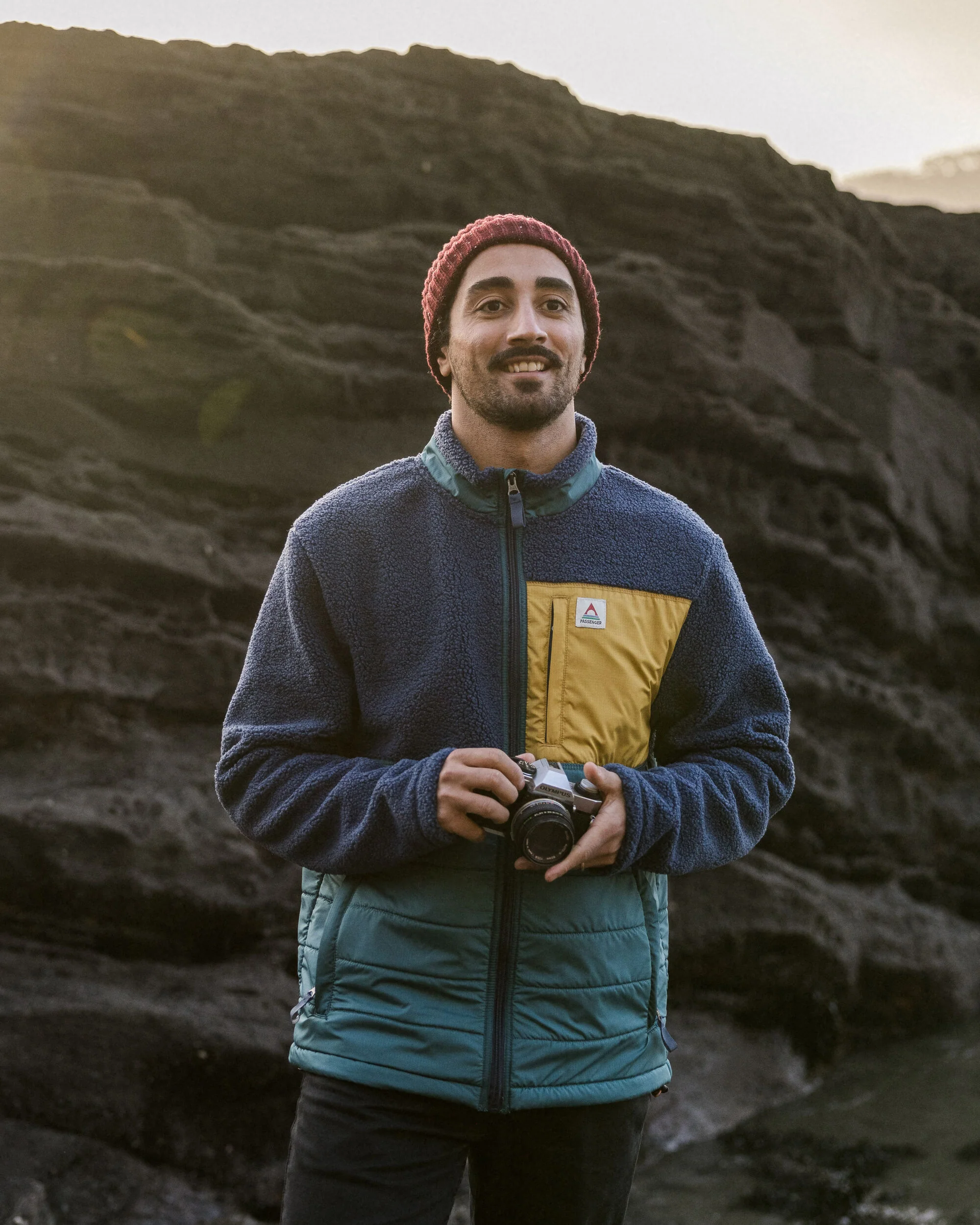 Born Explorer Polar-Lined Sherpa Fleece - Dark Denim - Image 8