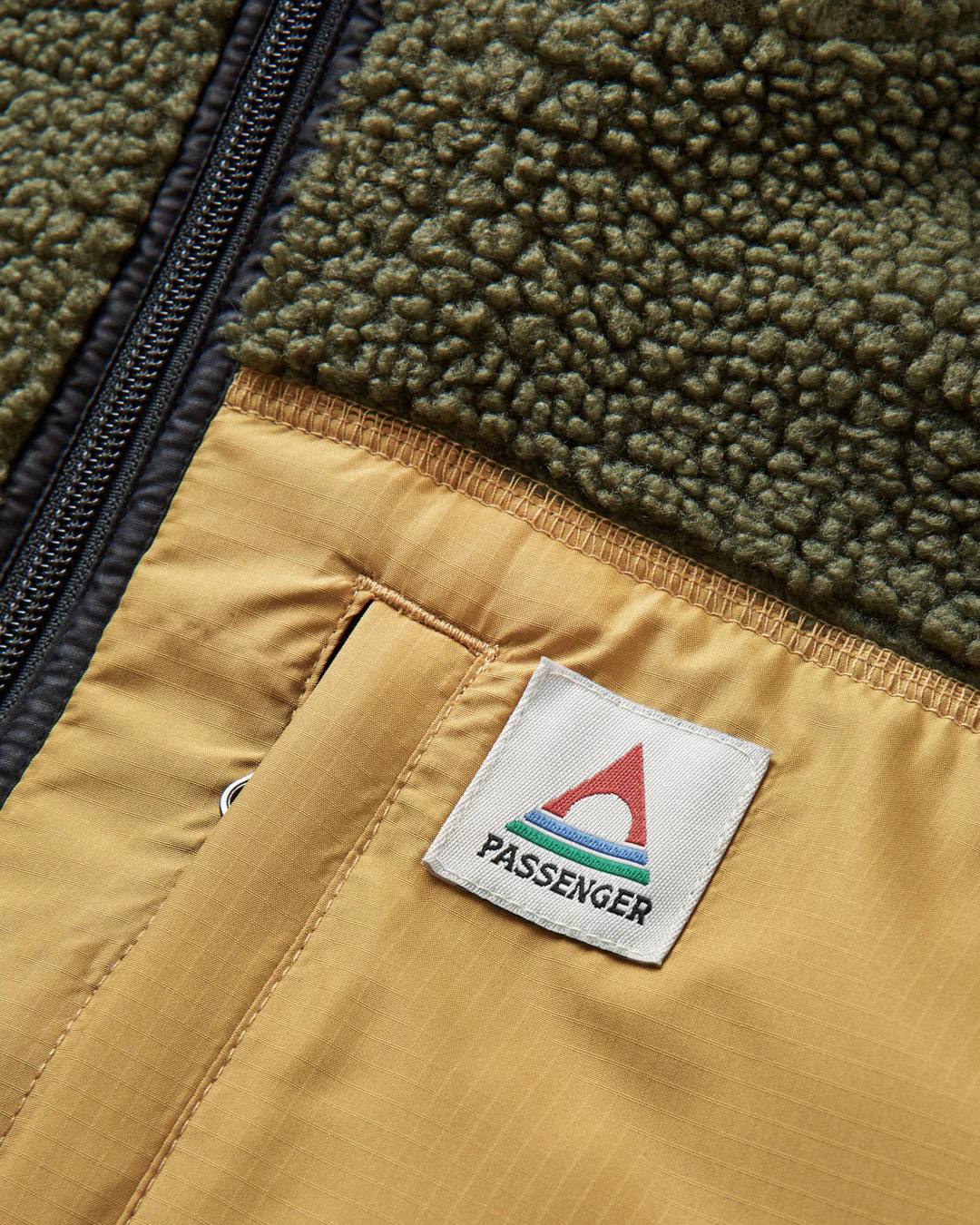 Born Explorer Polar-Lined Sherpa Fleece - Khaki - Image 6