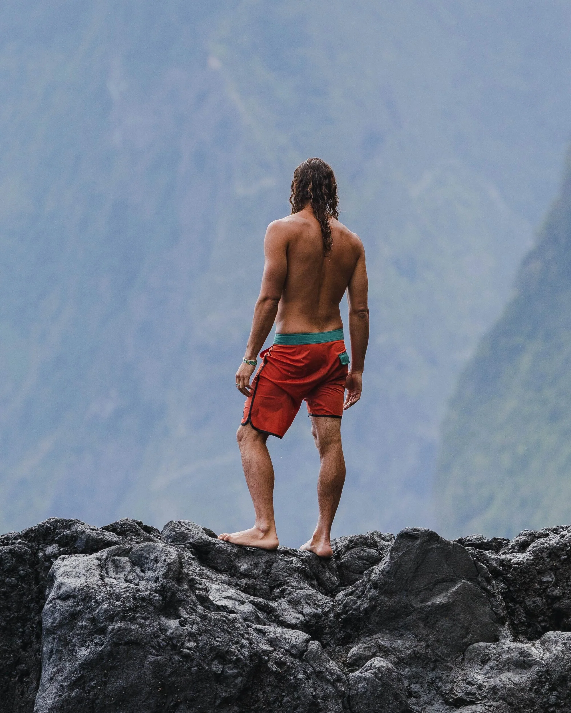 Breaks Boardshort - Burnt Orange - Image 7