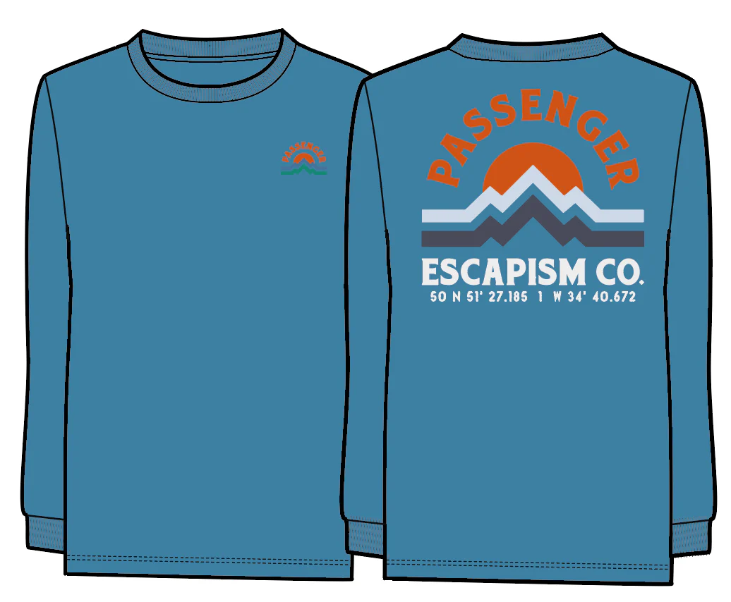 Breathe  LS T-Shirt - Atlantic Blue - Image 8
