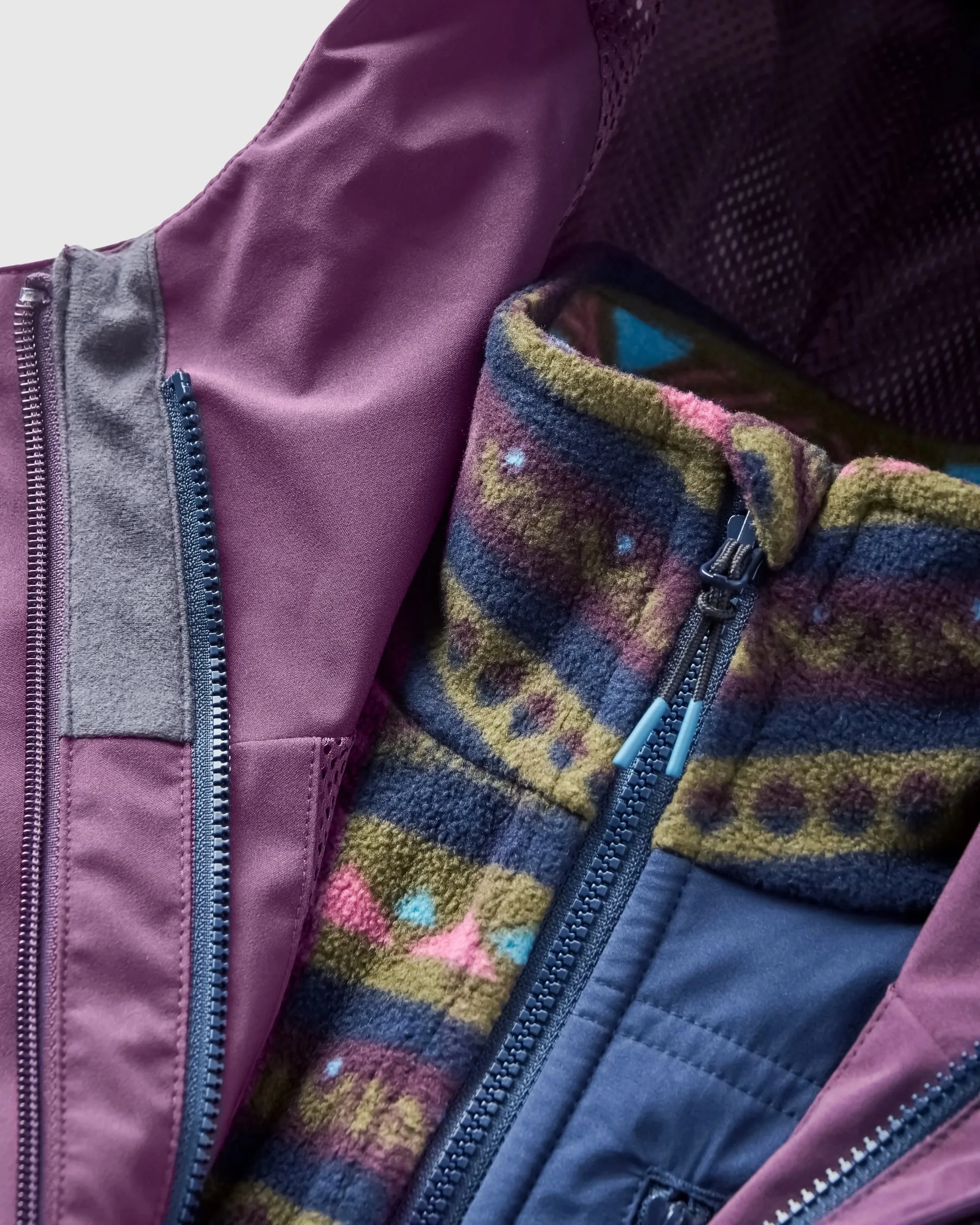 Breckenridge Waterproof 3 In 1 Jacket - Deep Plum - Image 9
