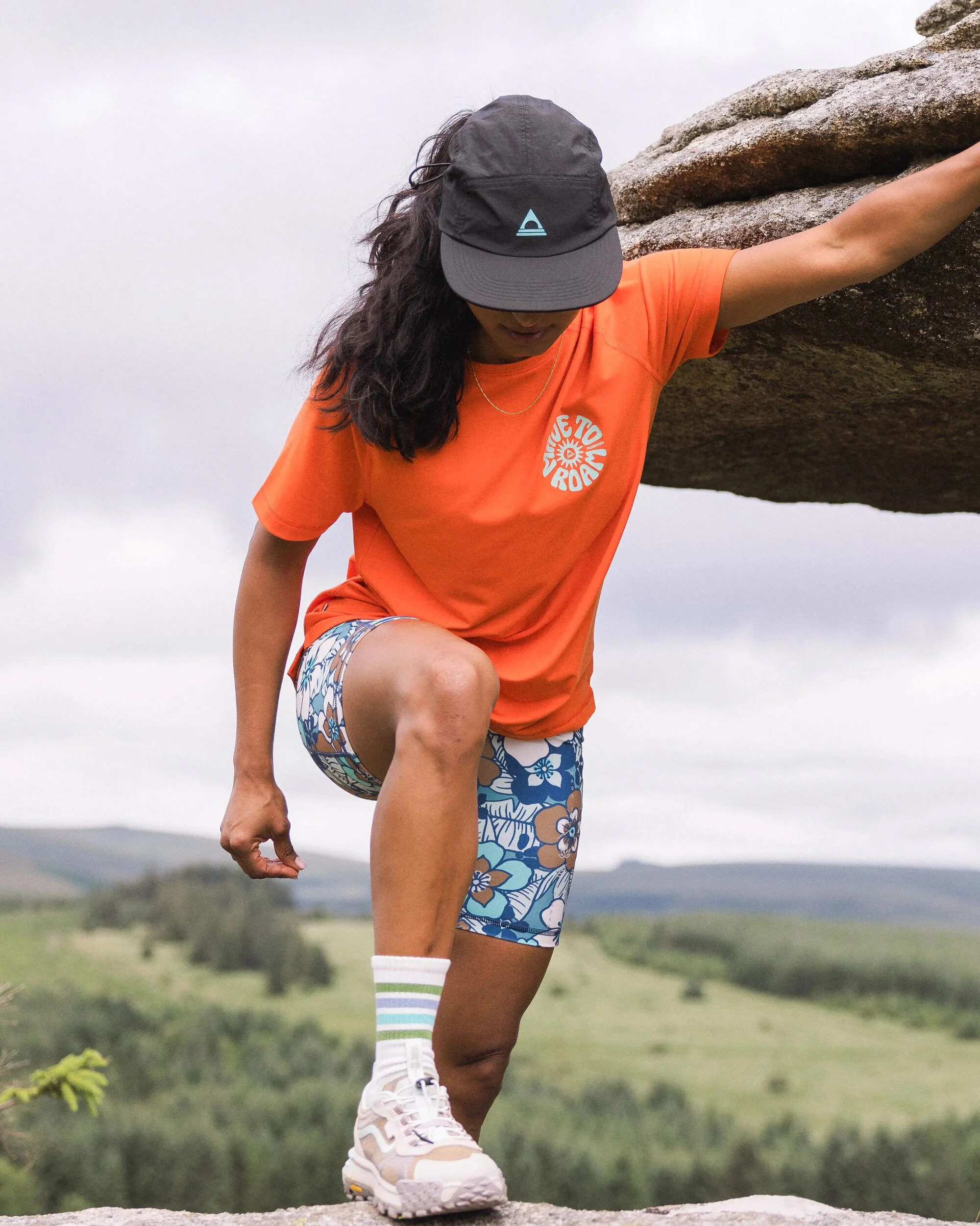 Breeze DriRelease® Trail Women's T-Shirt - Ember Orange - Image 4