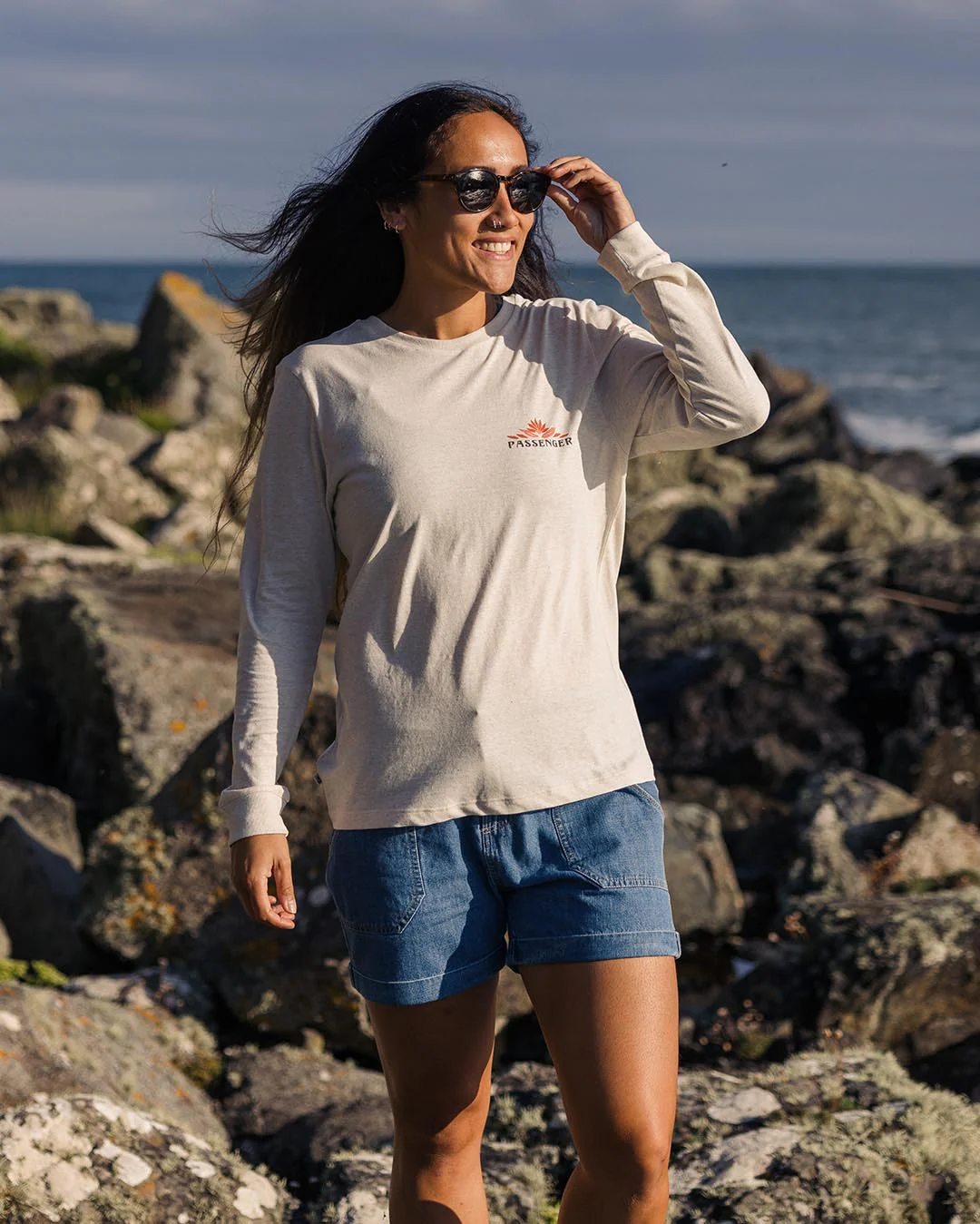 Bud LS T-Shirt - Milky Marl - Image 4