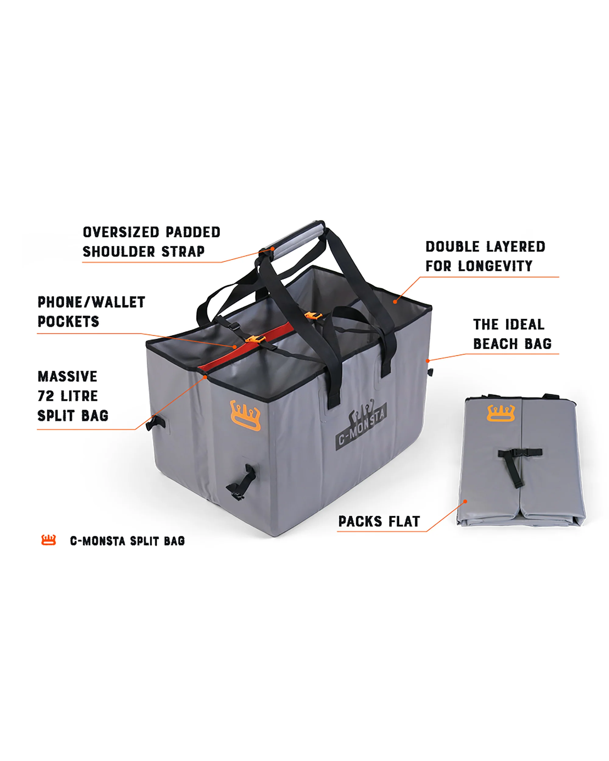 C-Monsta Split Bag - Image 4