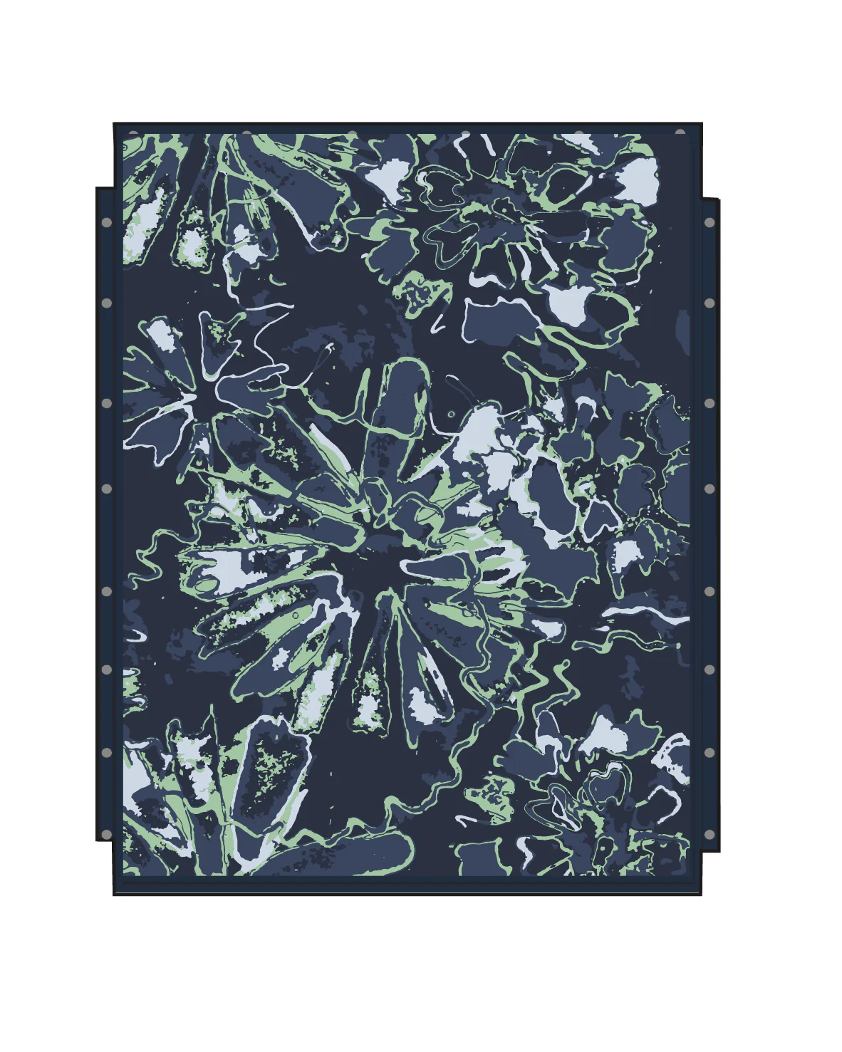 Cabin Sherpa Blanket - Frost Rich Navy - Image 7