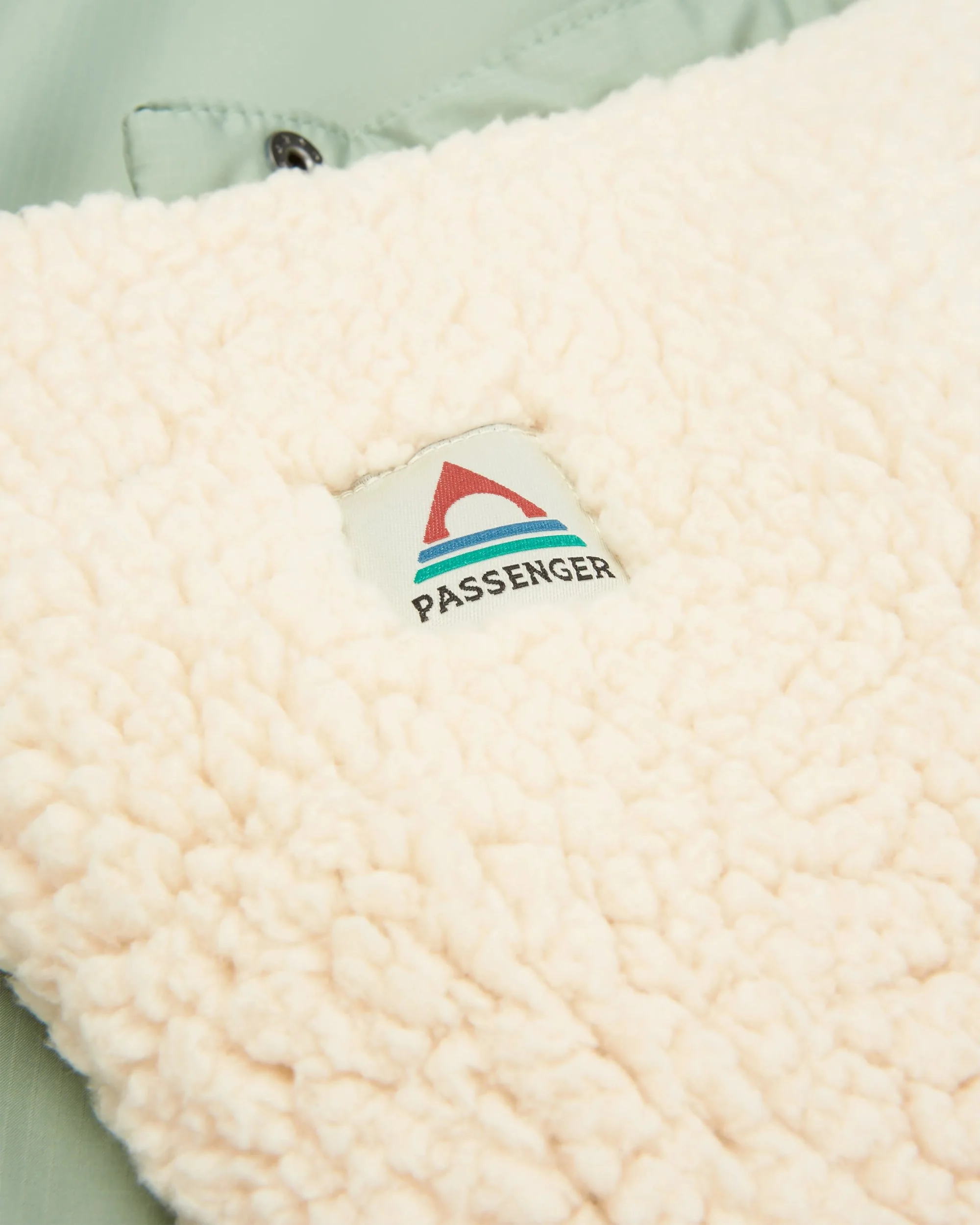 Cabin Sherpa Blanket - Pistachio - Image 6