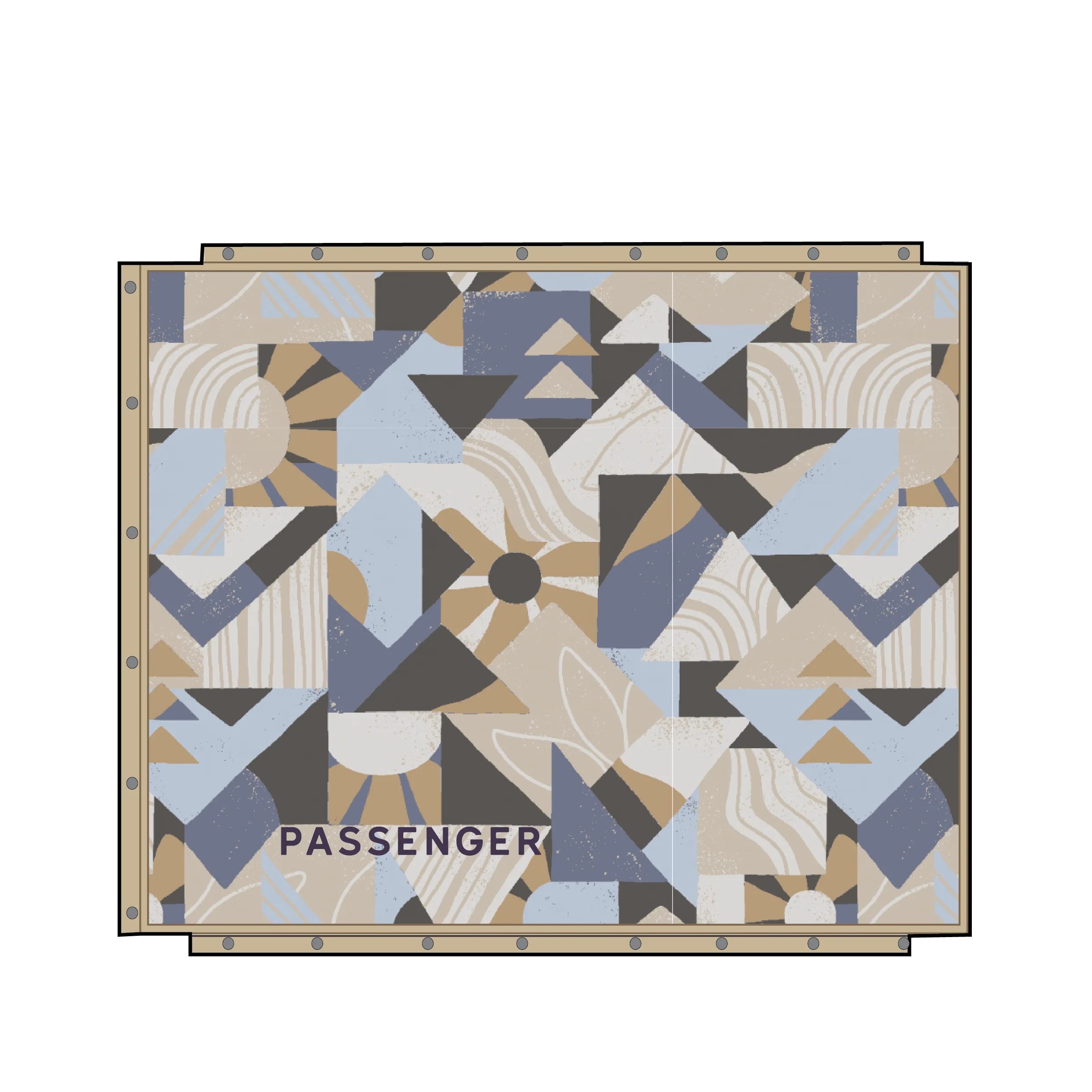 Cabin Sherpa Blanket - Sun Patch Desert - Image 9
