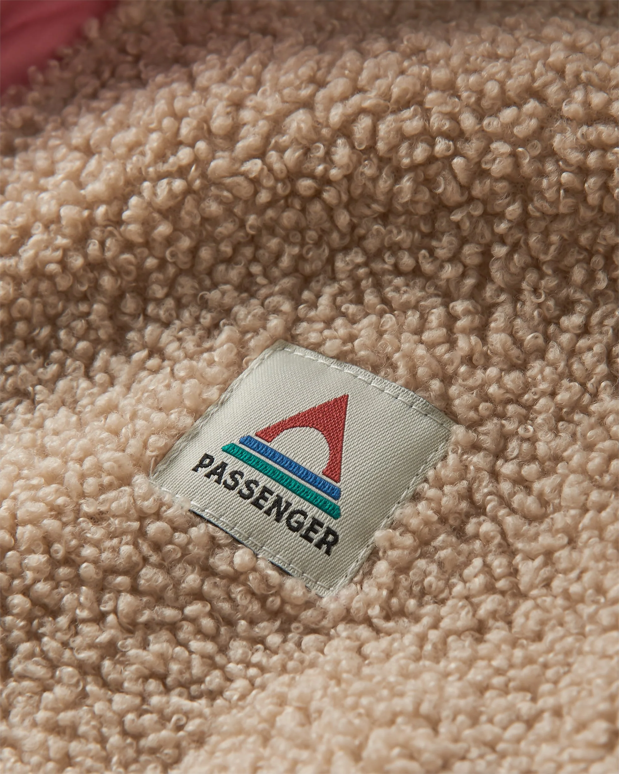 Calla Hooded Polar-Lined Fleece - Feather/Biscuit - Image 6