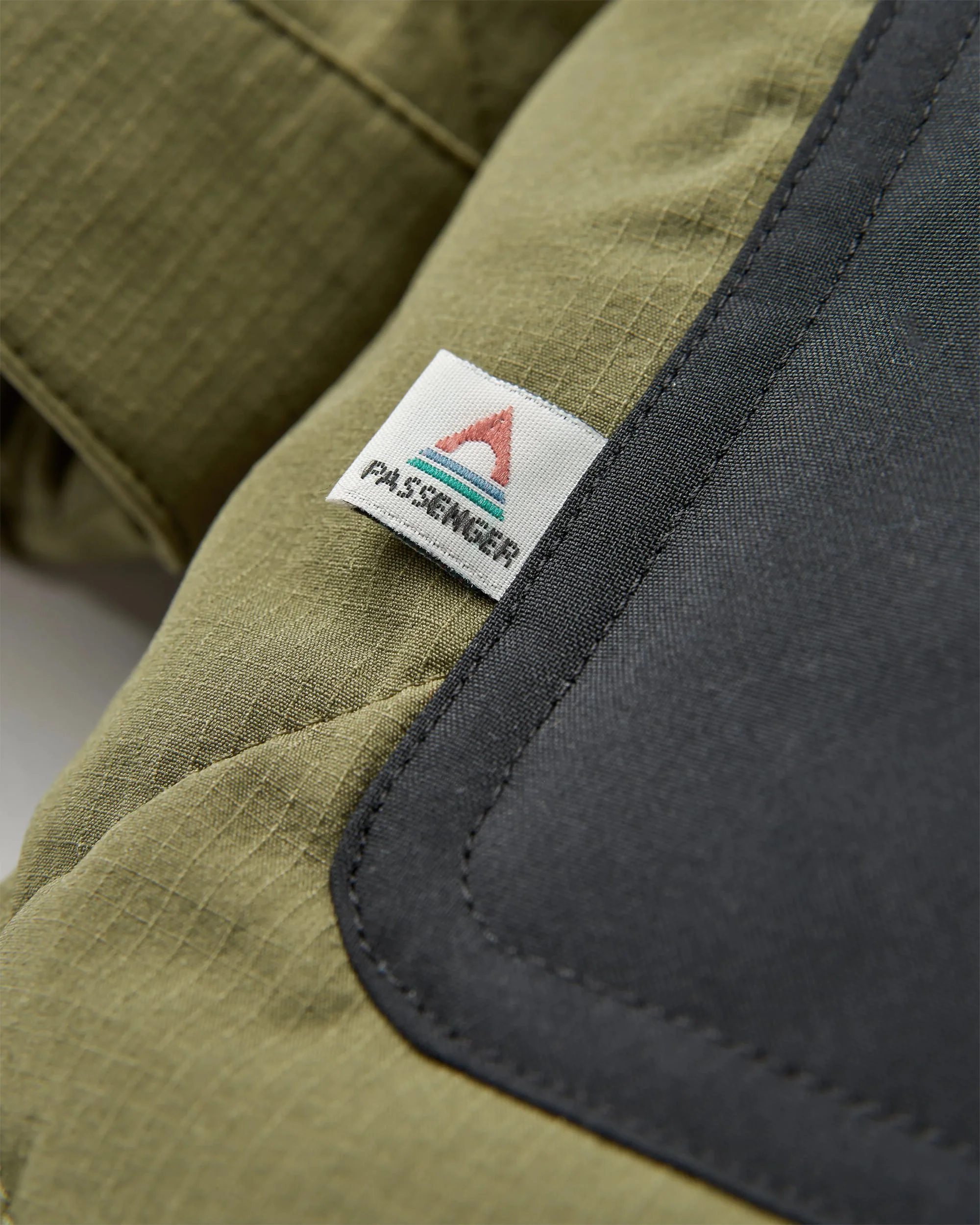 Campscape Fleece Lined Parka - Black/Khaki - Image 9
