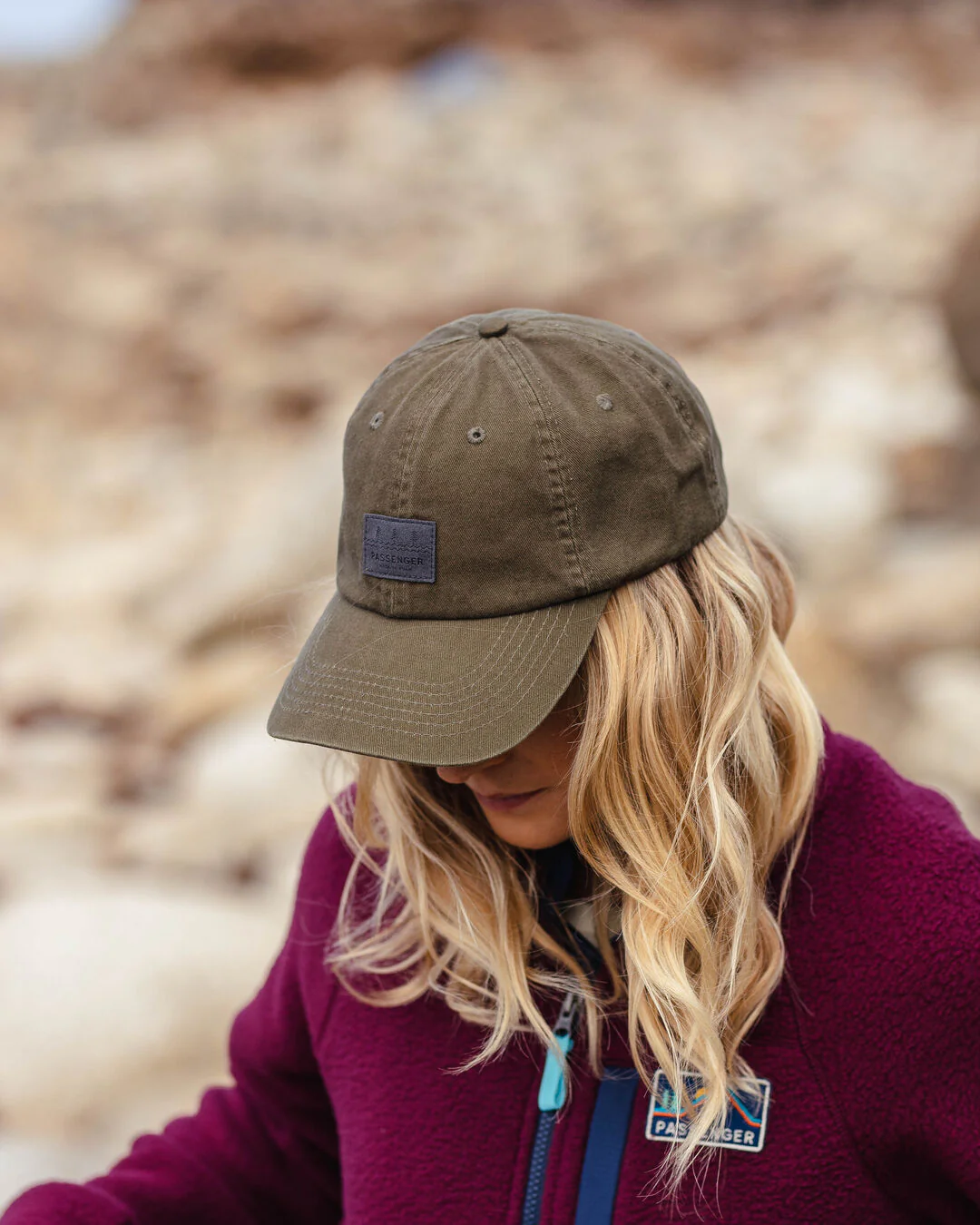 Canopy Snapback Cap - Khaki - Image 3