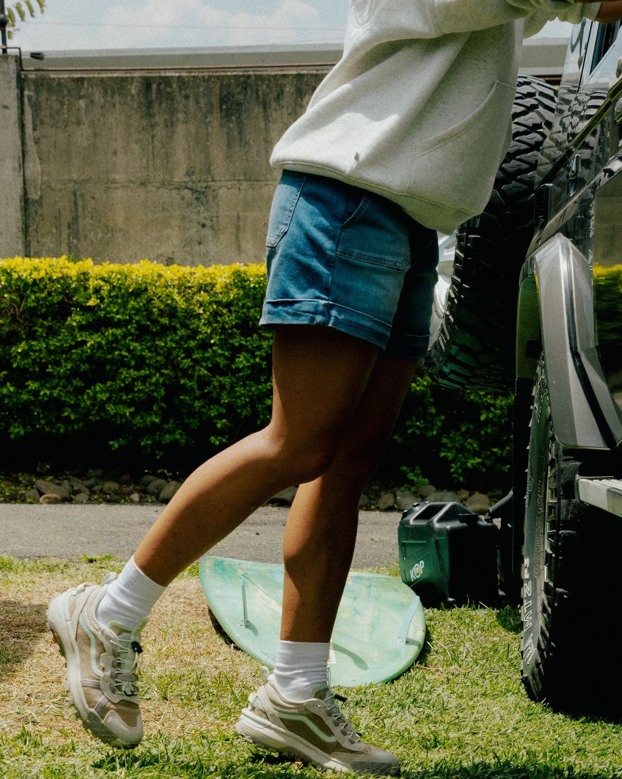 Carriso Short - Light Wash Denim - Image 4
