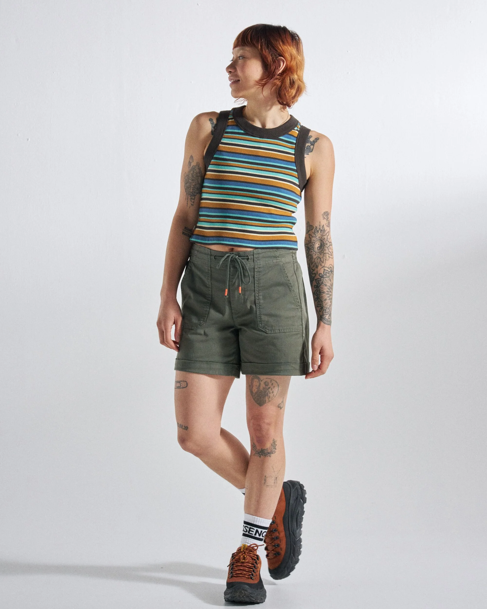 Carriso Short - Dusty Olive - Image 4