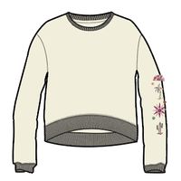 Chica Oversized Sweatshirt - Birch - Image 7