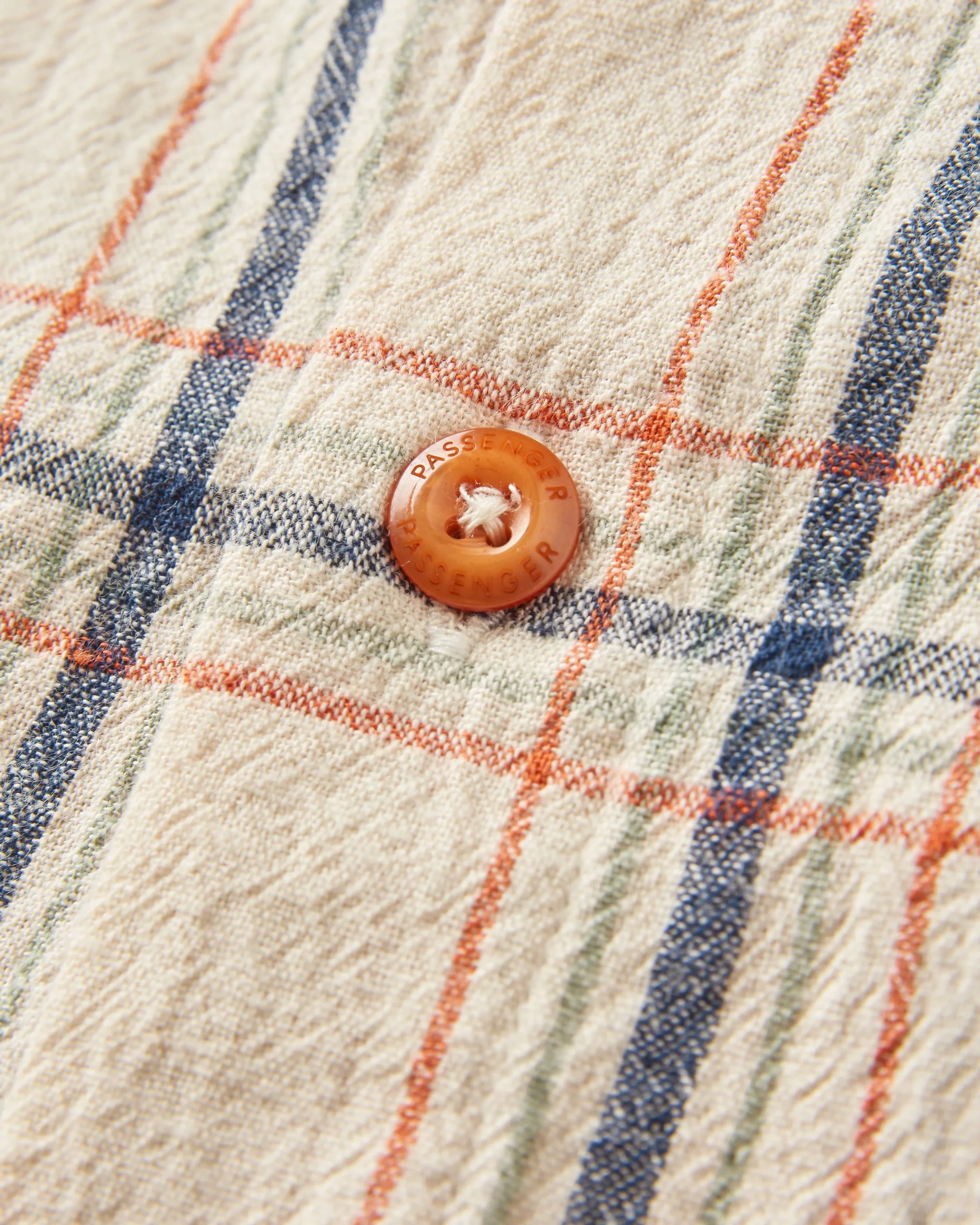Chill Organic Cotton Check Shirt - Birch - Image 10