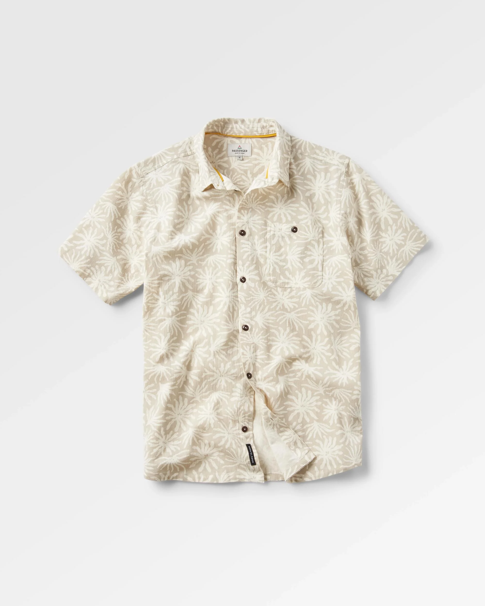 Chill Short Sleeve Shirt - Seaweed Pebble Grey - Image 2