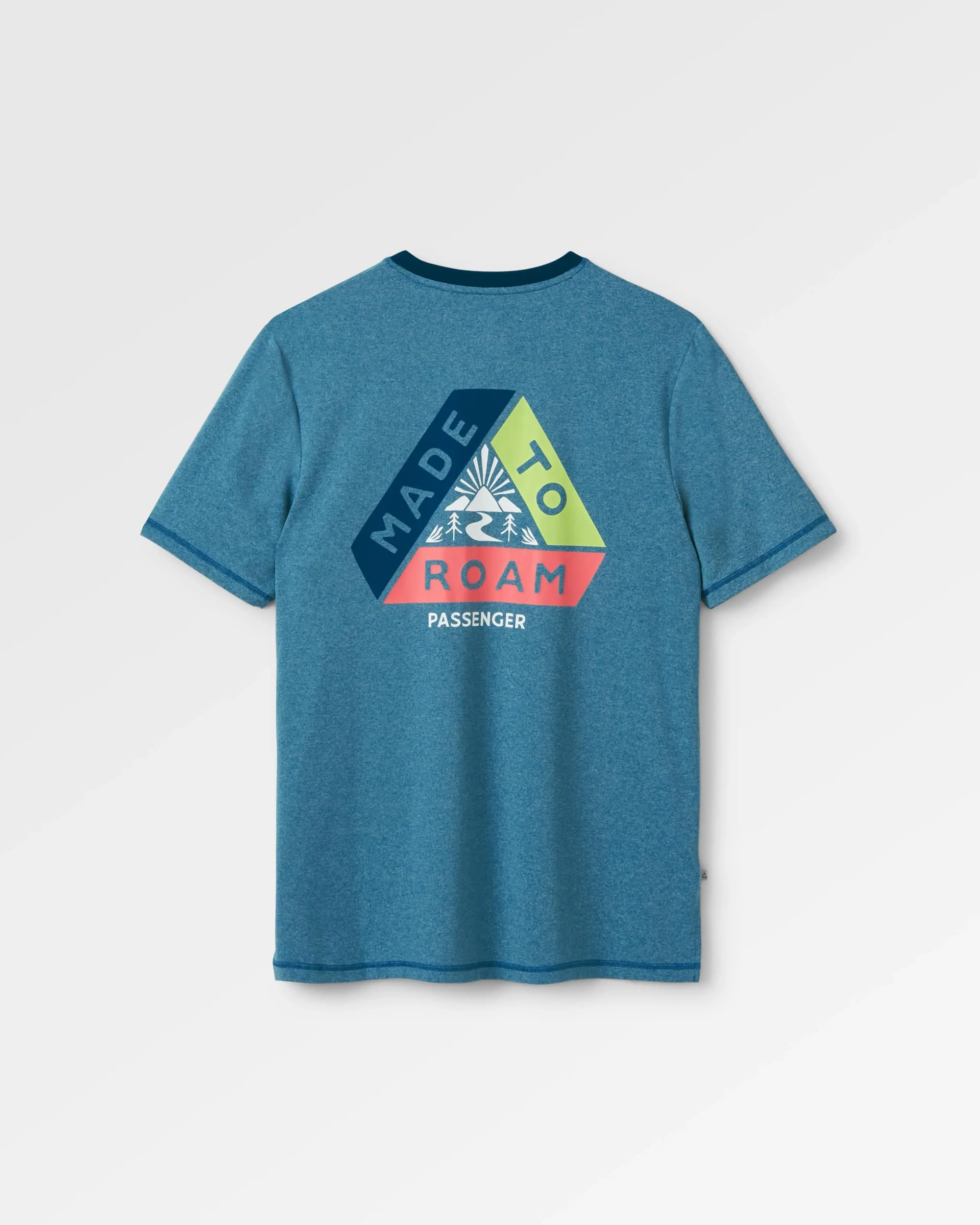 Classic Active T-Shirt - Blue Steel Marl - Image 2