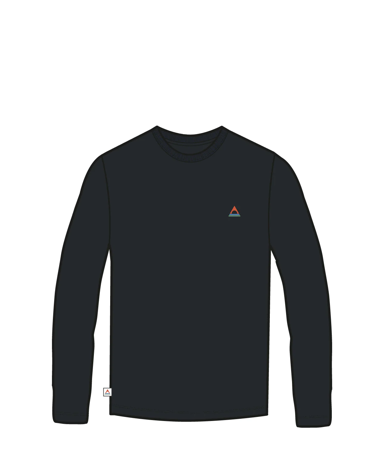 Classic Logo LS T-Shirt - Black - Image 9