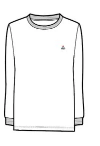 Classic LS T-Shirt - White - Image 9