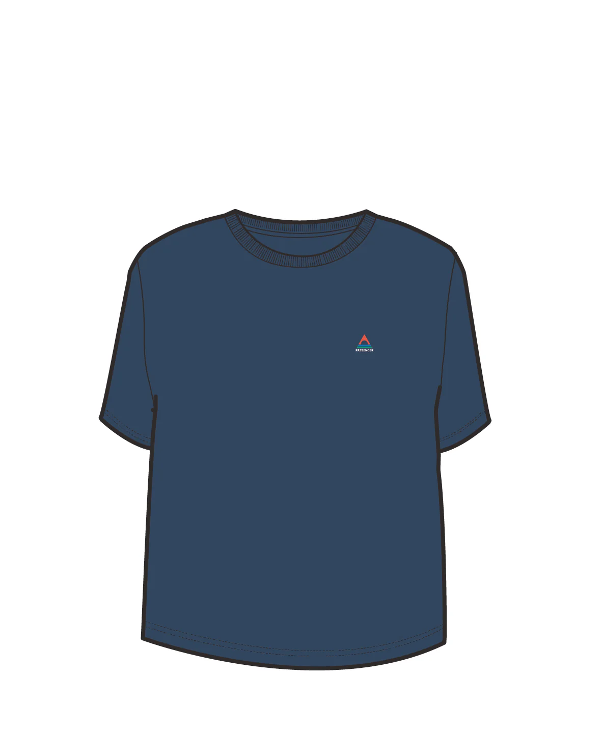 Classic T-Shirt - Dark Denim - Image 6