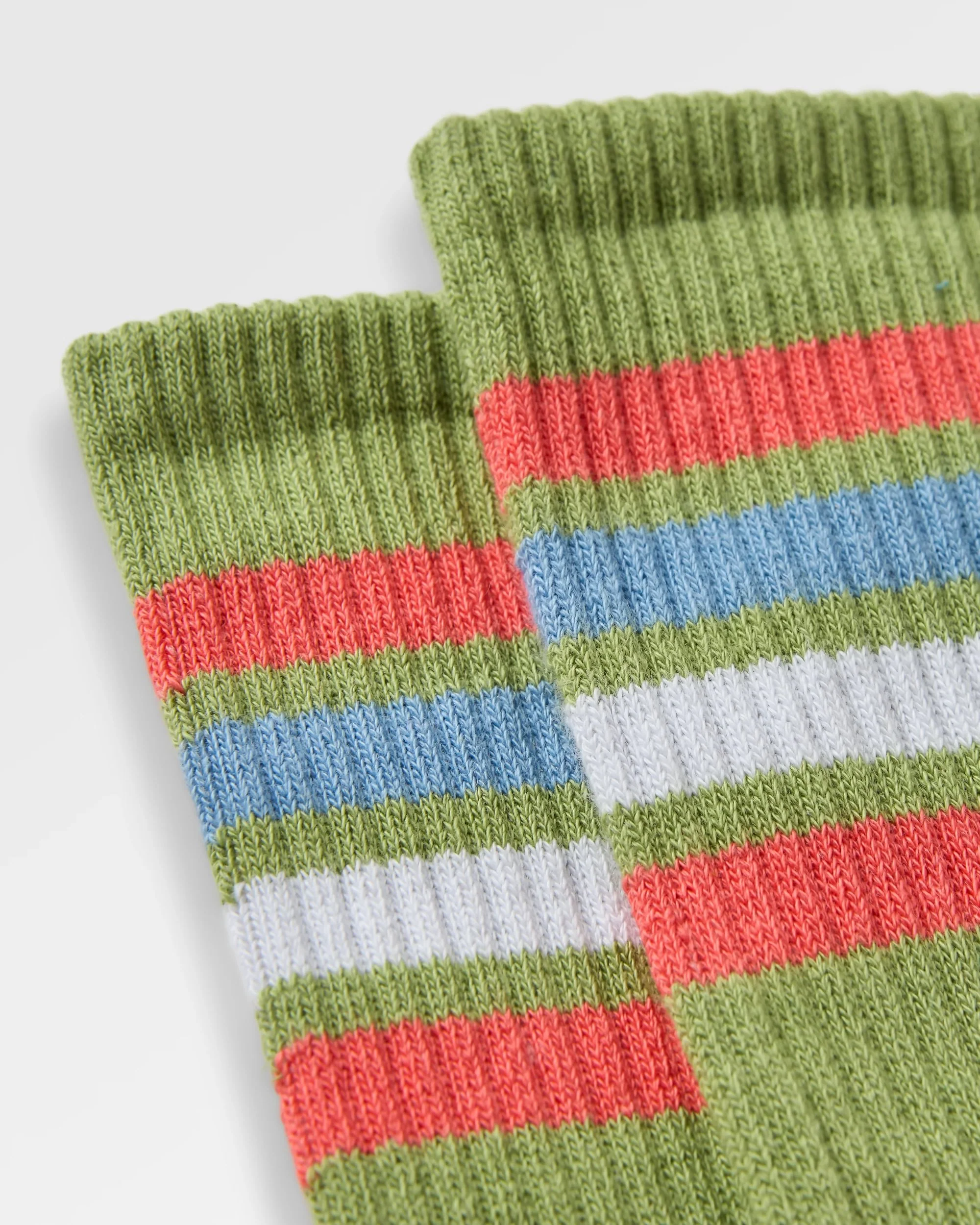 Classic Midweight Crew Socks - Pistachio - Image 4